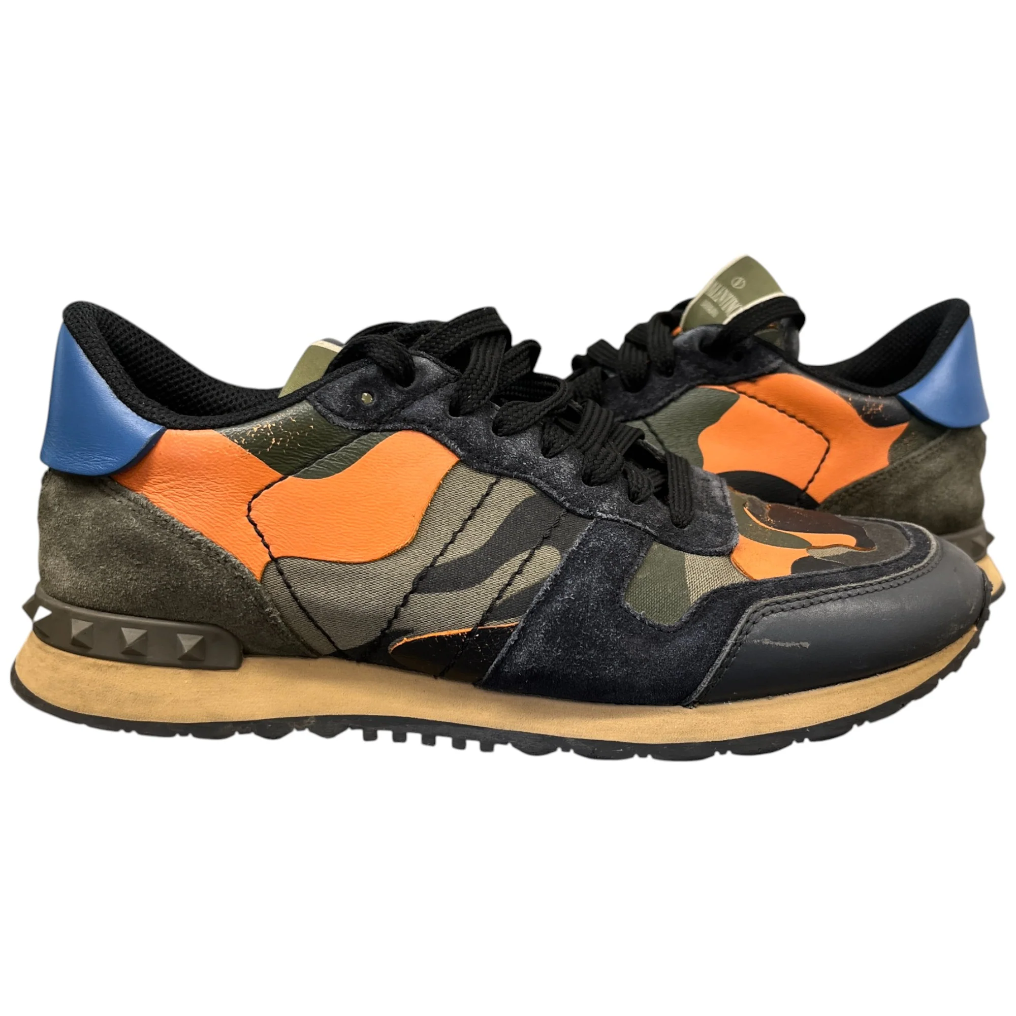Men's Rock Runner Low Trainers Orange Size EU 40 / UK 6 - Image 3