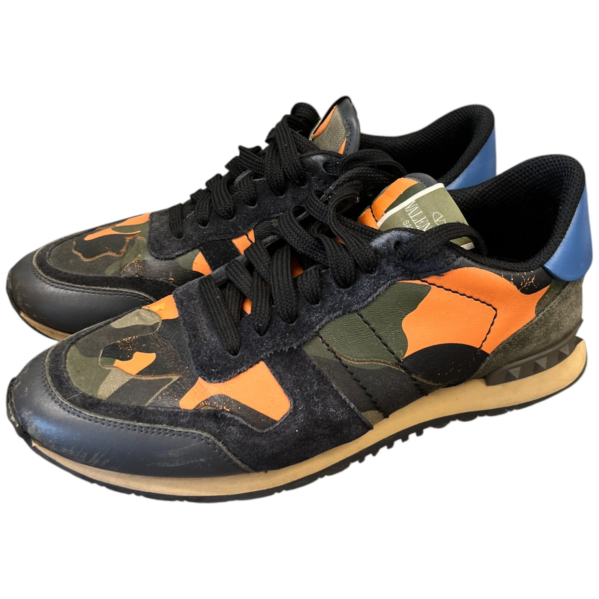 Men's Rock Runner Low Trainers Orange Size EU 40 / UK 6 - Image 9