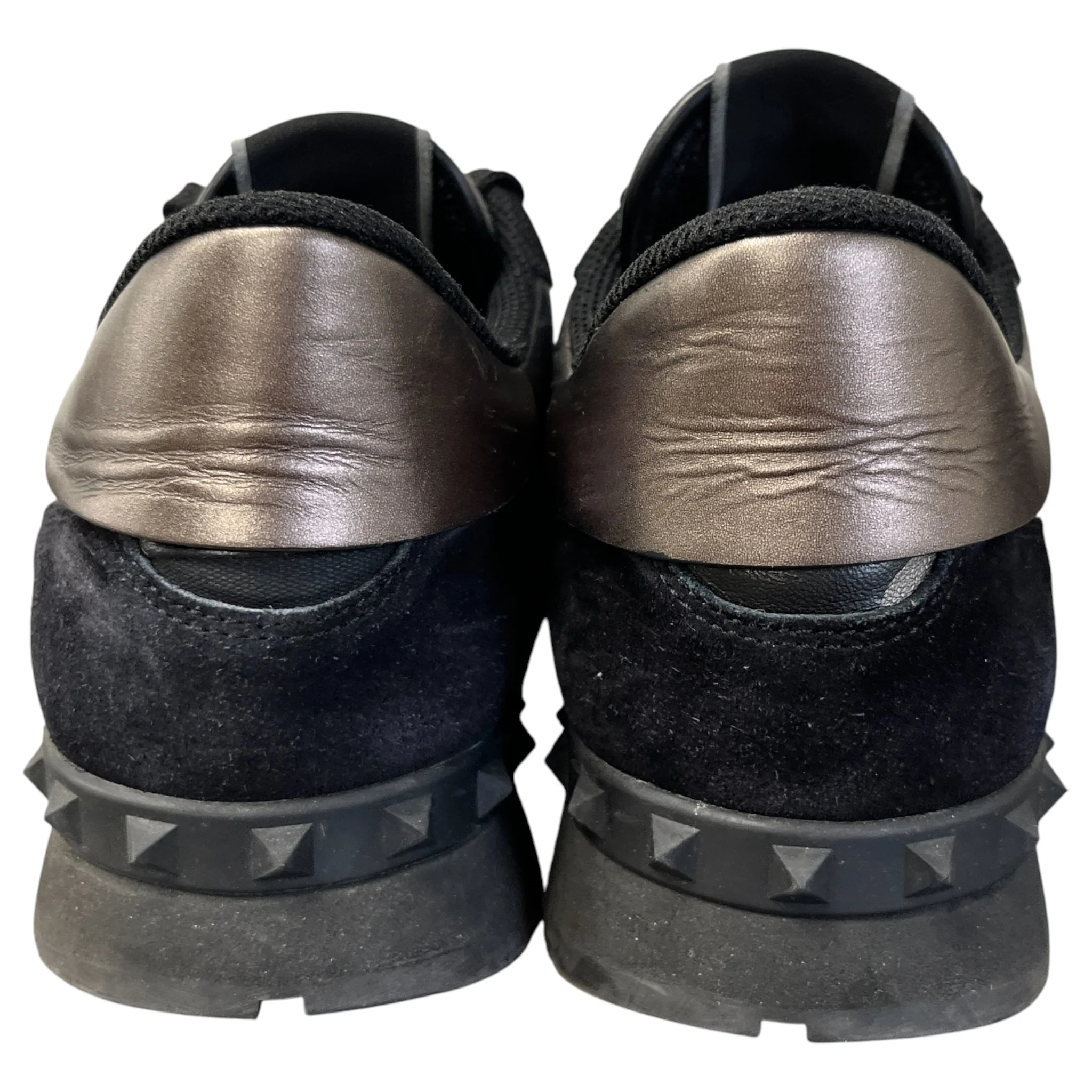 Men's Rock Runners Low Trainers Black Size EU 41 / UK 7 - Image 7