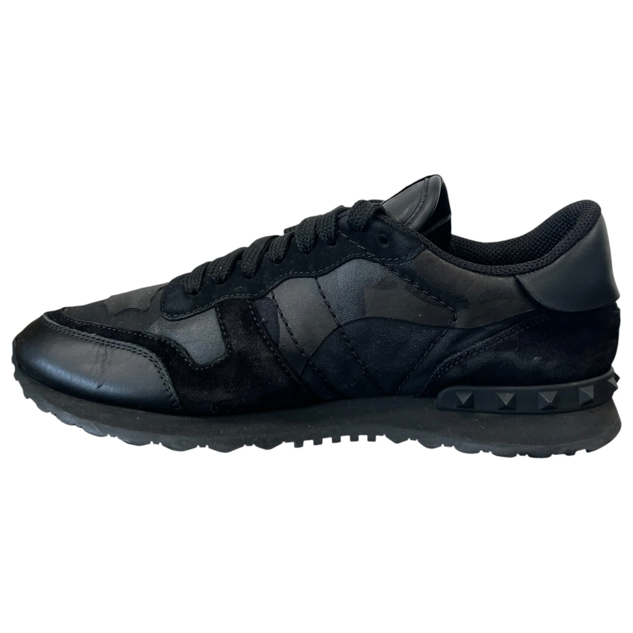 Men's Rockrunner Camouflage Low Trainers Black Size EU 41.5 / UK 7.5 - Image 2