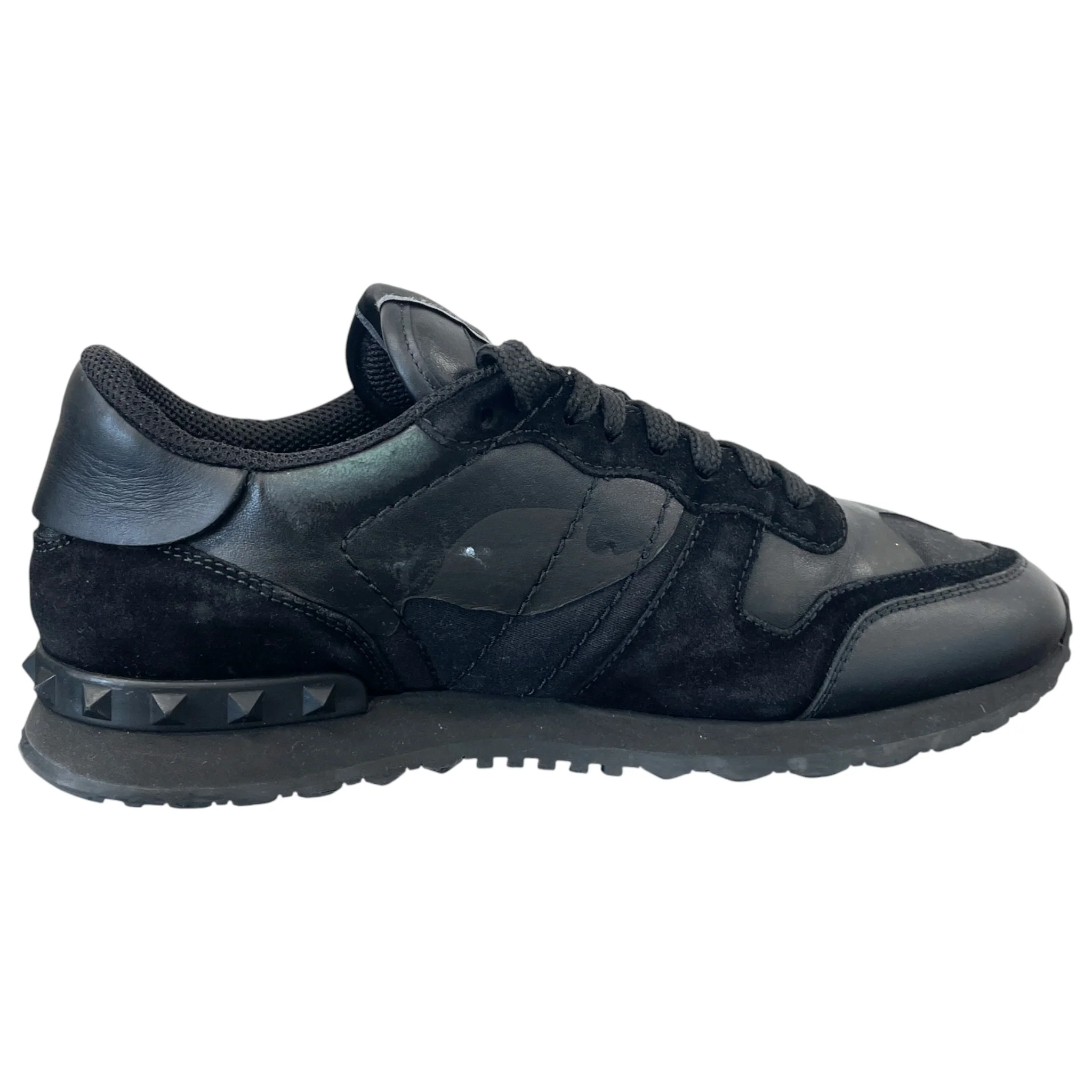 Men's Rockrunner Camouflage Low Trainers Black Size EU 41.5 / UK 7.5 - Image 4