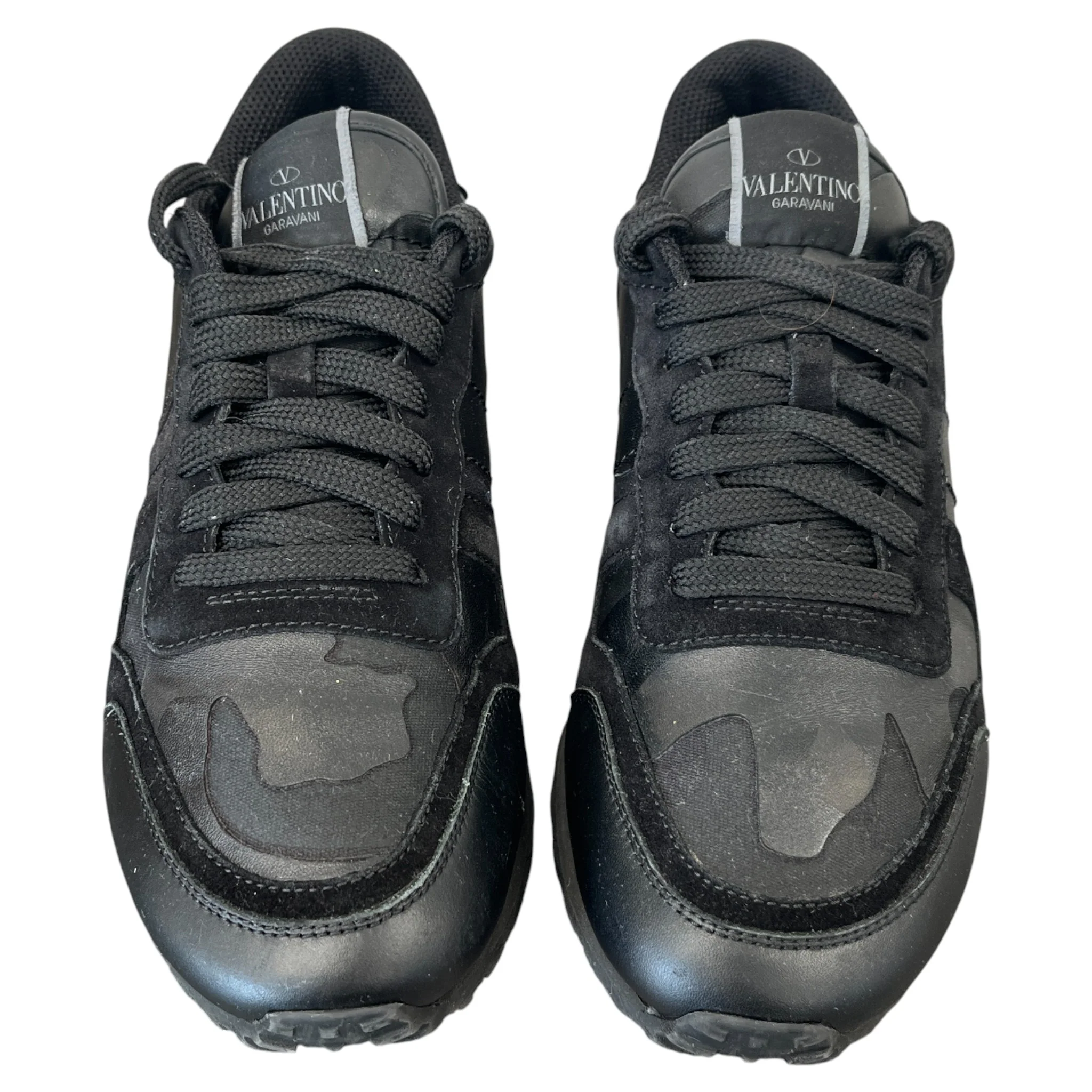 Men's Rockrunner Camouflage Low Trainers Black Size EU 41.5 / UK 7.5 - Image 6