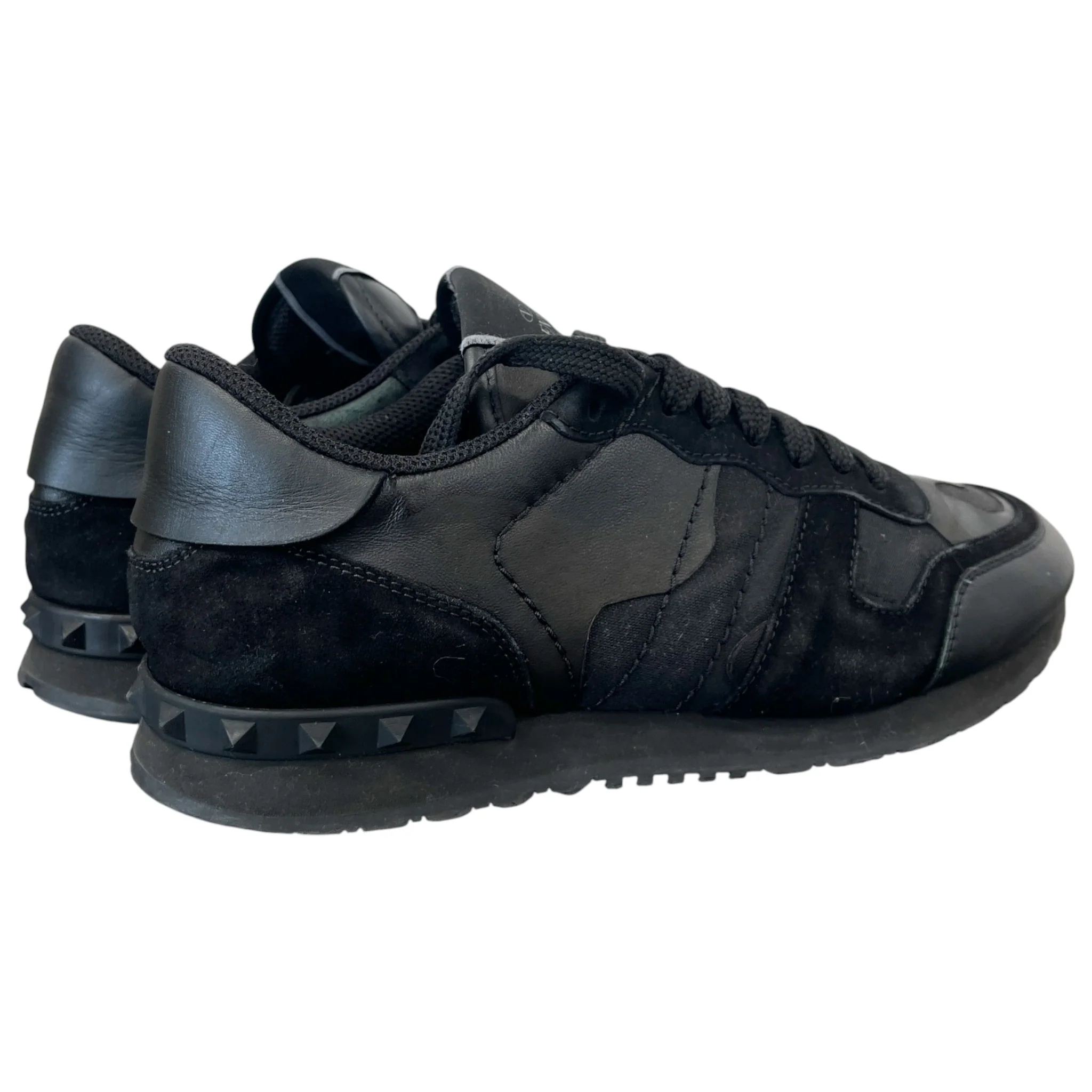 Men's Rockrunner Camouflage Low Trainers Black Size EU 41.5 / UK 7.5 - Image 9