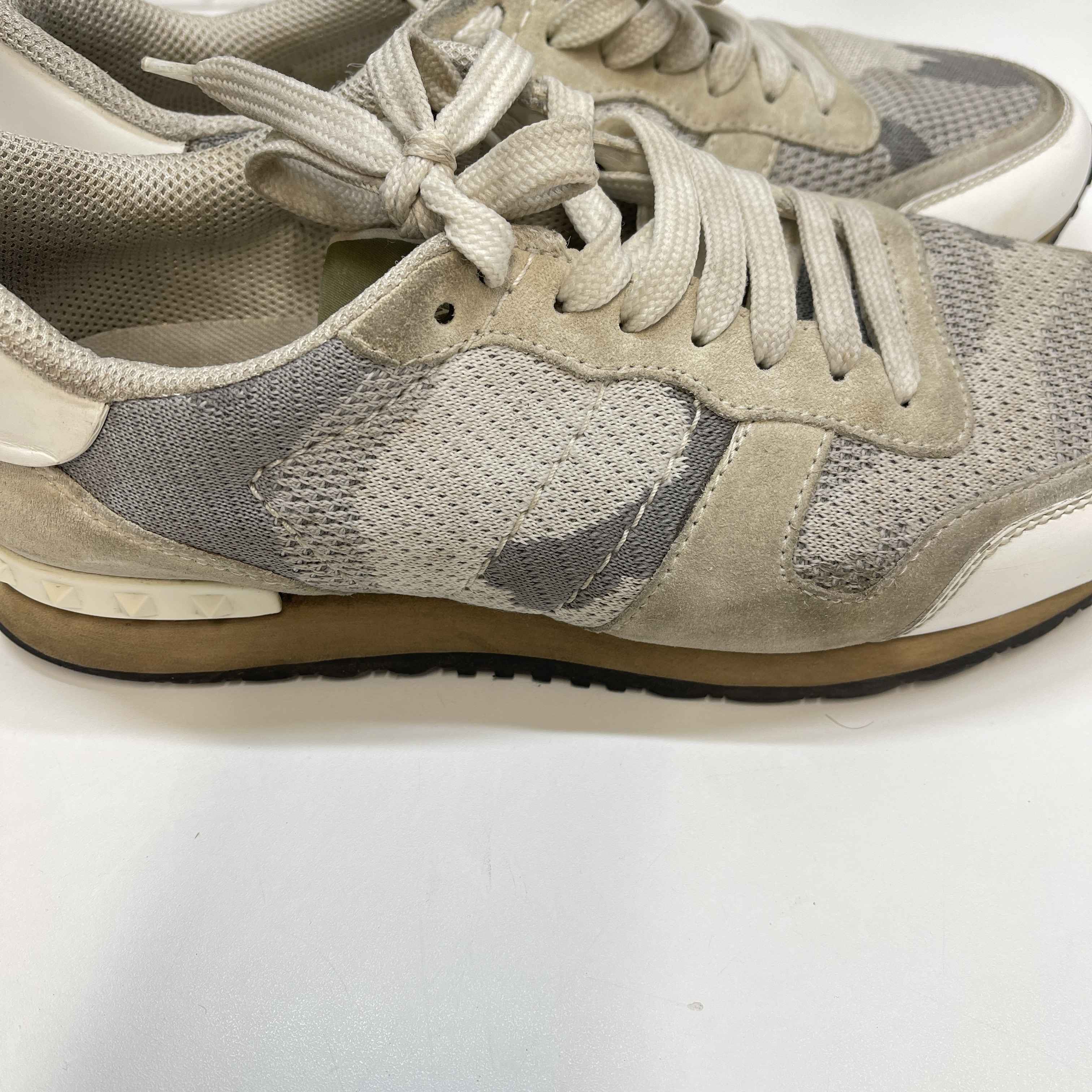 Men's Rockrunner Camouflage Low Trainers Grey Size EU 40 / UK 6 - Image 15
