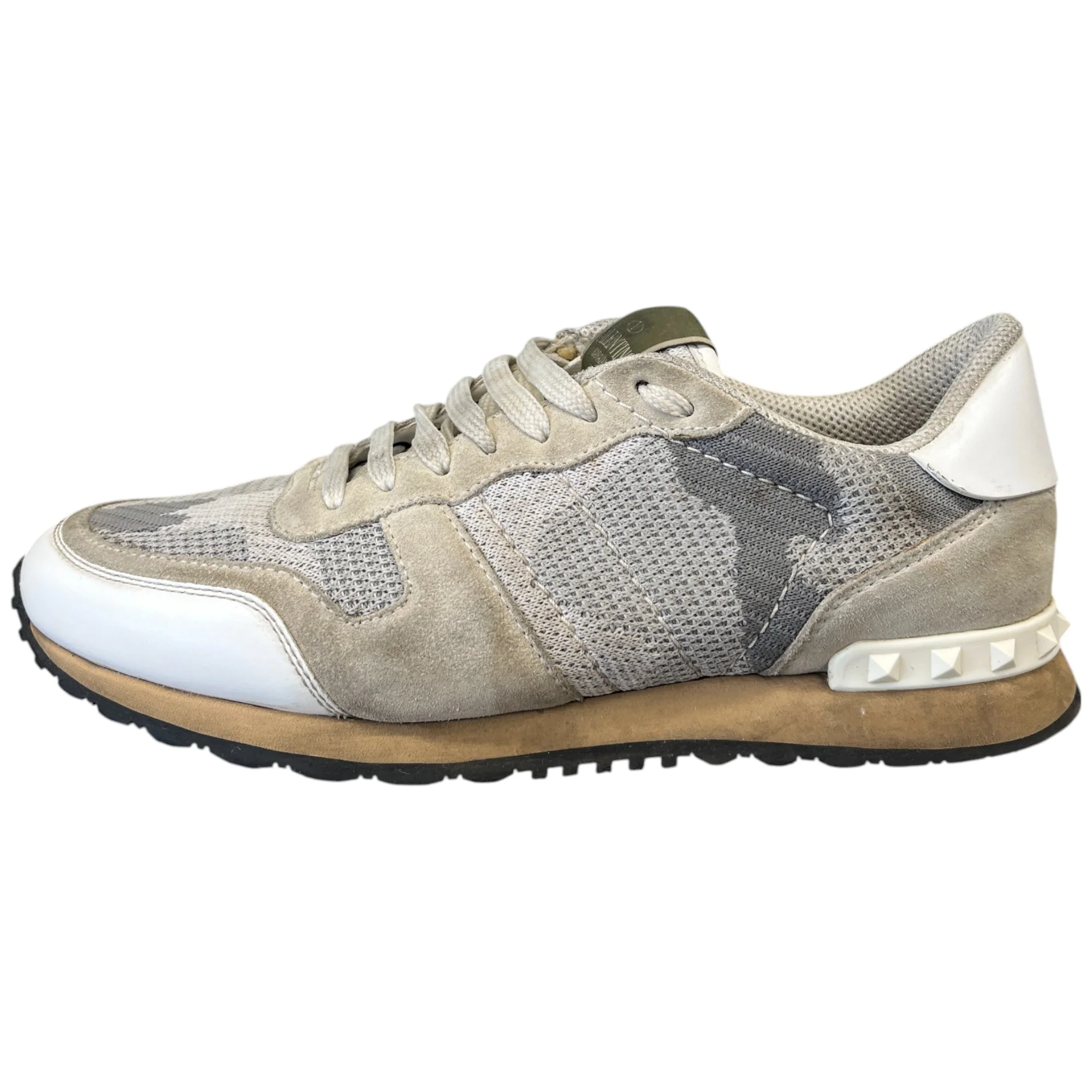 Men's Rockrunner Camouflage Low Trainers Grey Size EU 40 / UK 6 - Image 4