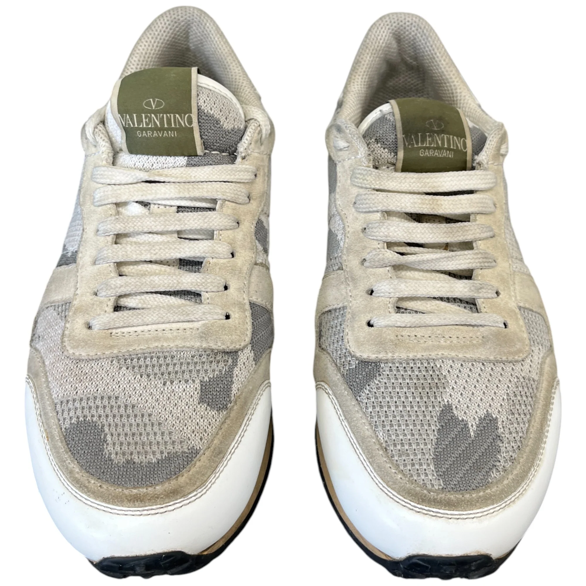 Men's Rockrunner Camouflage Low Trainers Grey Size EU 40 / UK 6 - Image 6