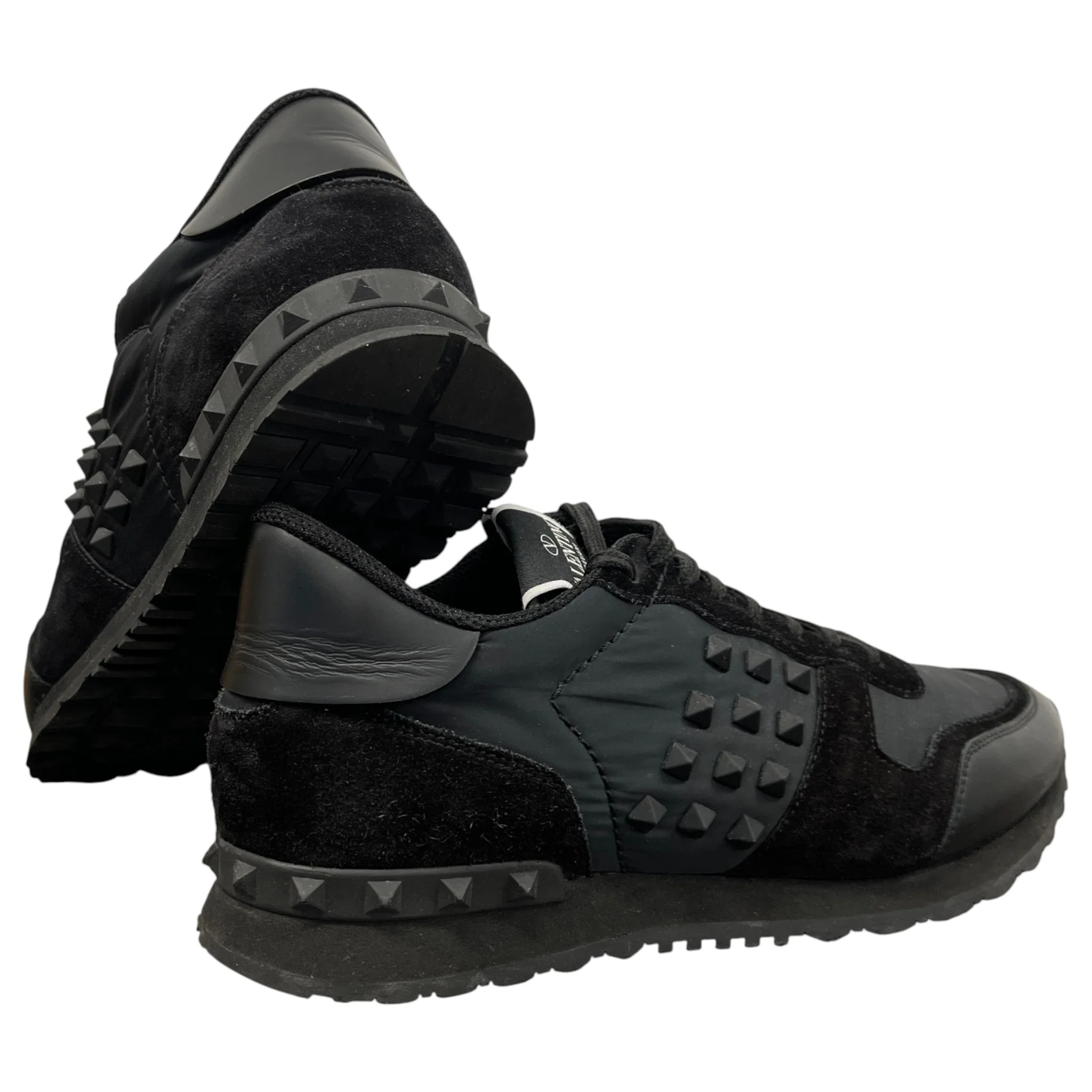 Men's Rockrunner Low Trainers Black Size EU 41 / UK 7 - Image 9