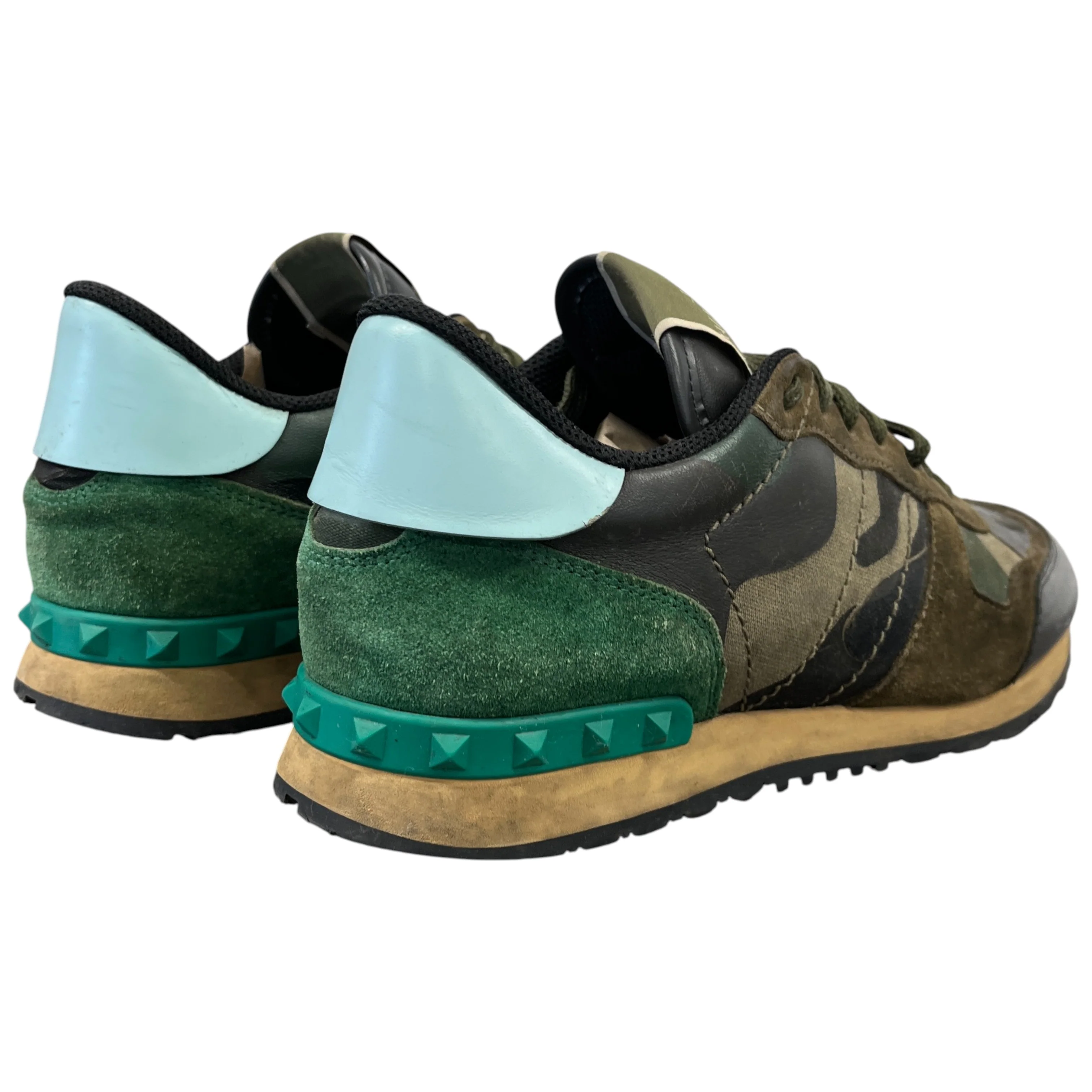Men's Rockrunner Low Trainers Green Size EU 41 / UK 7 - Image 9