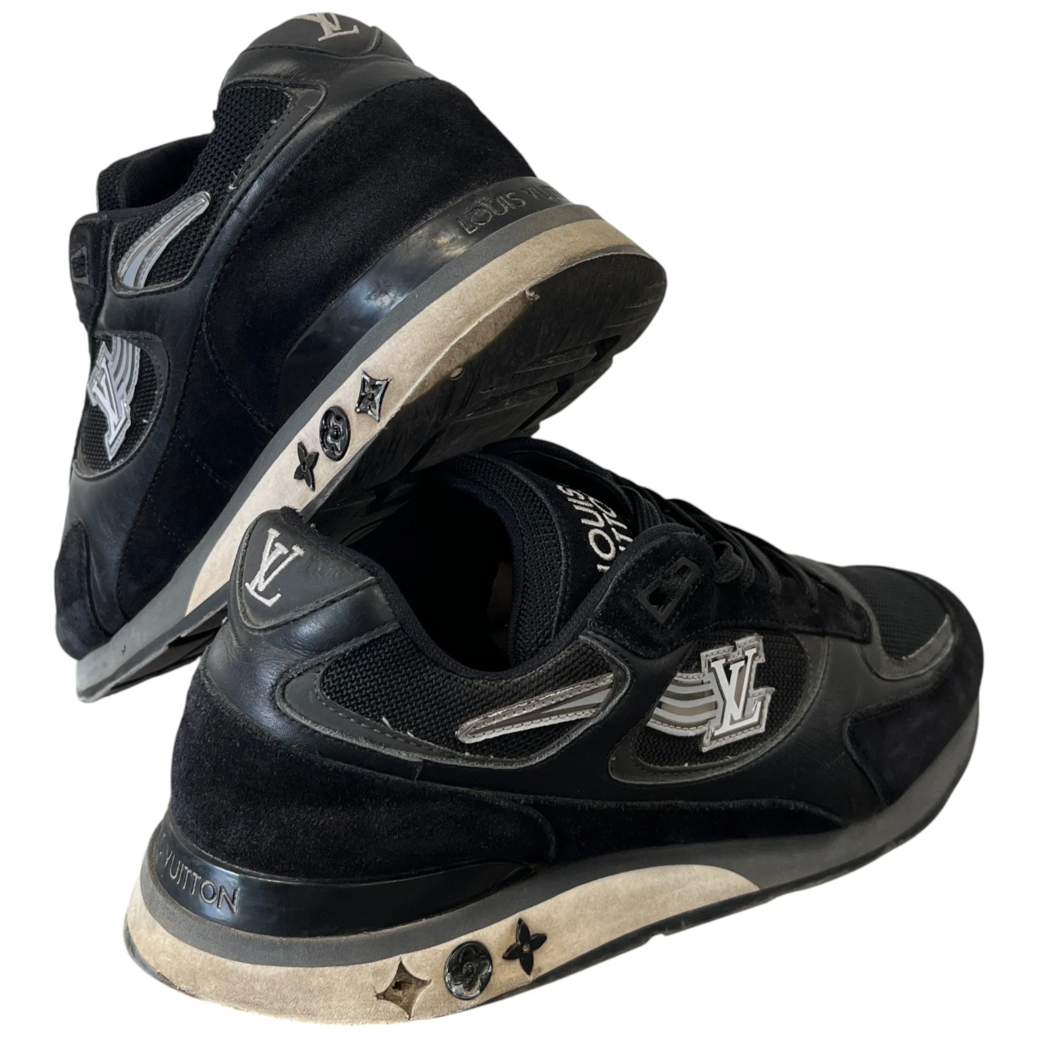Men's Run Away Low Trainers Black Size EU 41 / UK 7 - Image 10