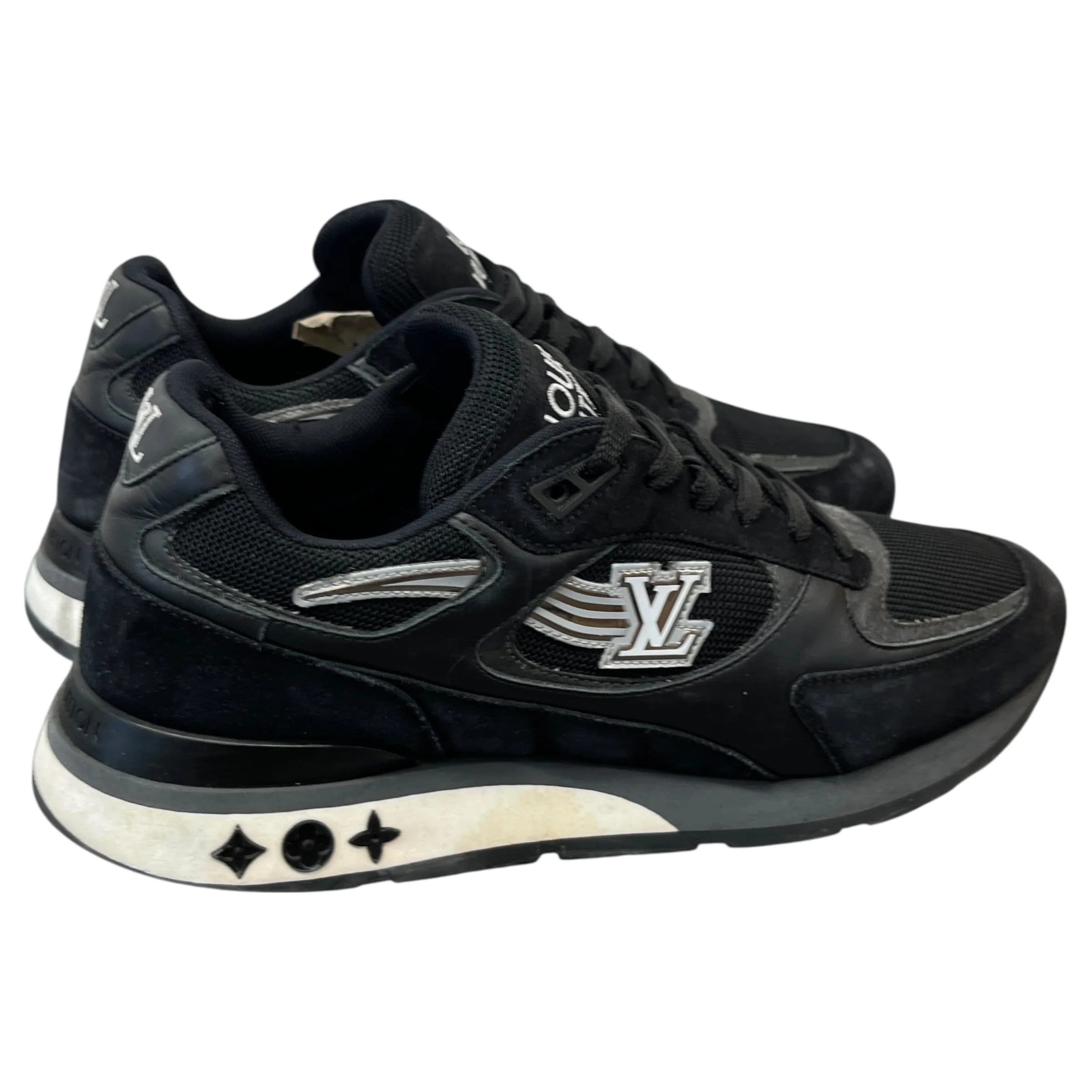 Men's Run Away Low Trainers Black Size EU 42.5 / UK 8.5 - Image 8