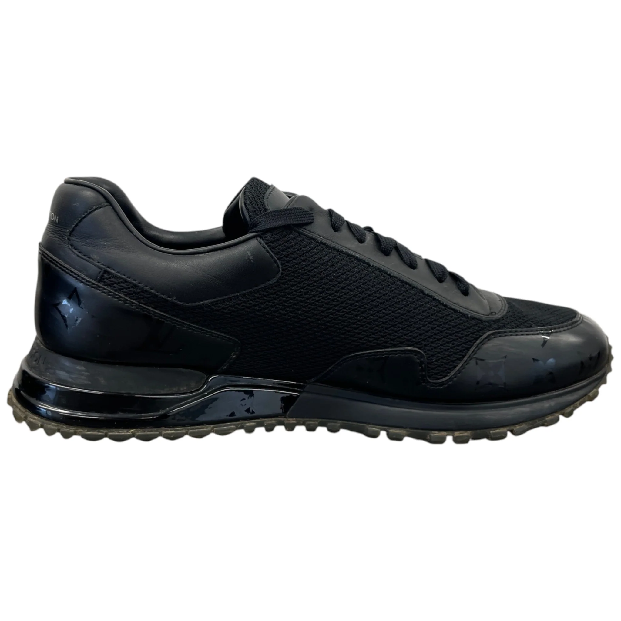 Men's Run Away Low Trainers Black Size EU 43 / UK 9 - Image 4