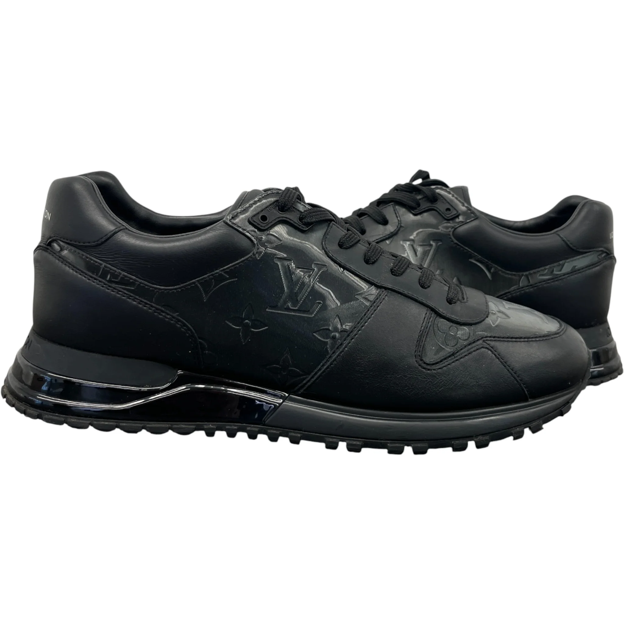 Men's Run Low Trainers Black Size EU 40.5 / UK 6.5 - Image 3