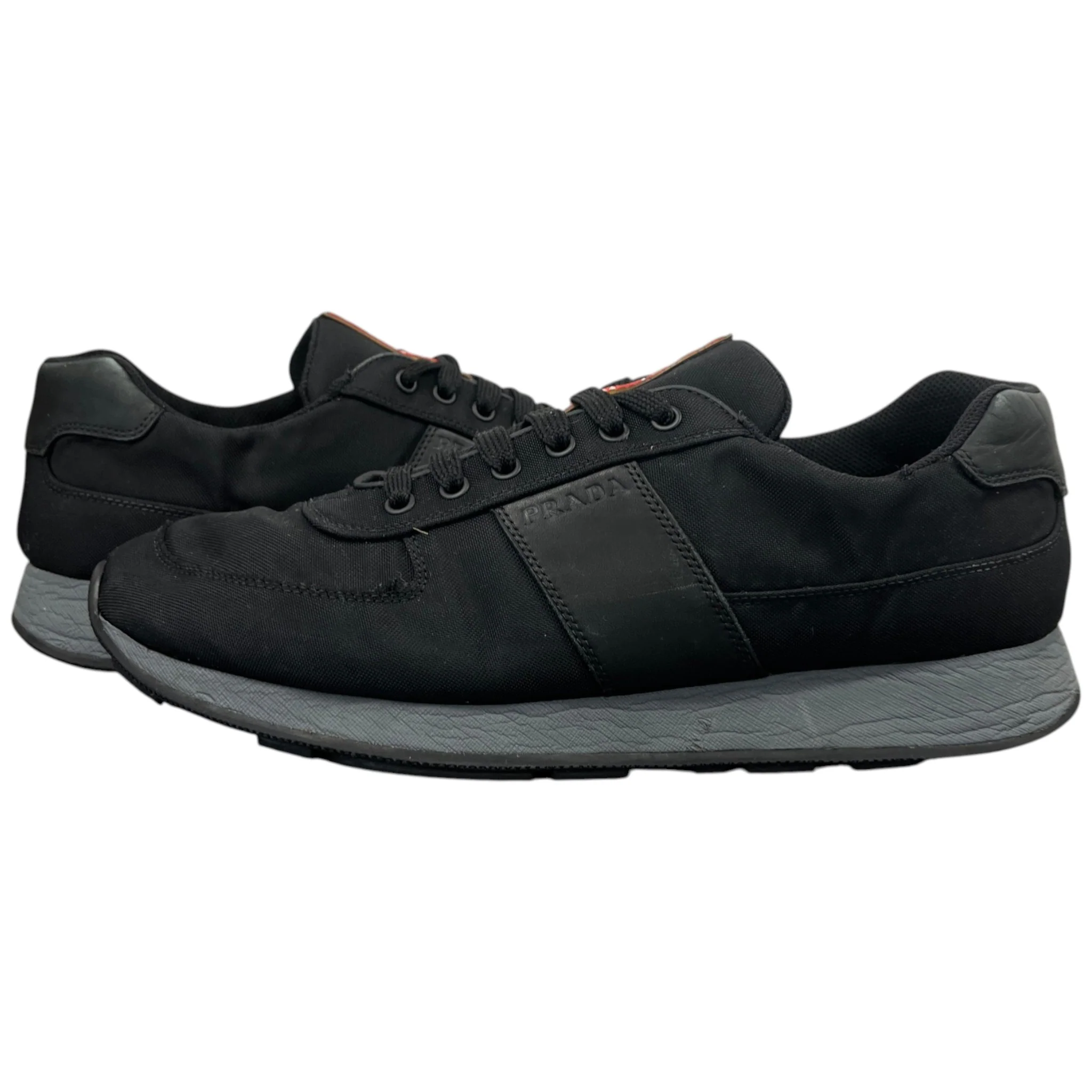 Men's Runner Low Trainers Black Size EU 44 / UK 10 - Image 3