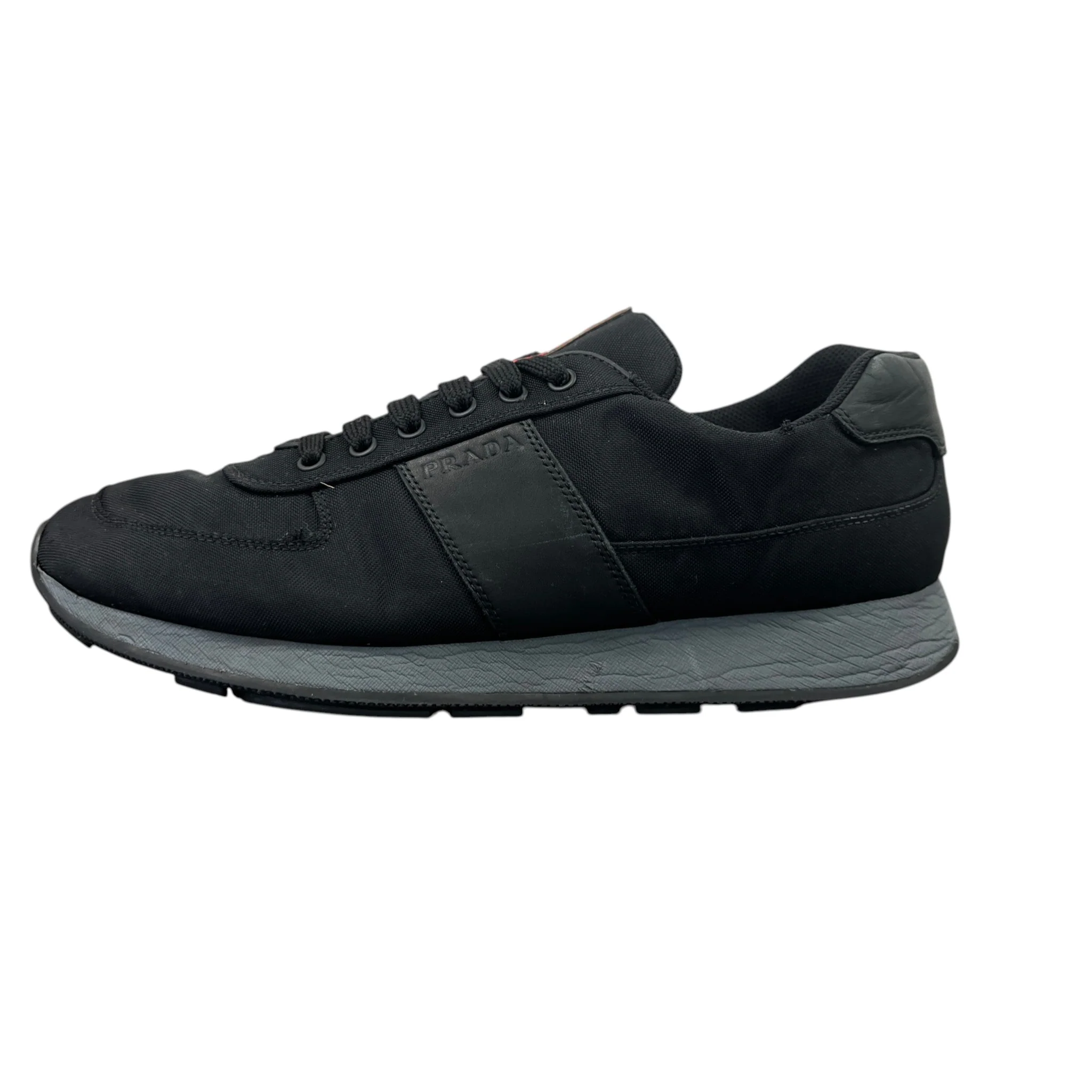 Men's Runner Low Trainers Black Size EU 44 / UK 10 - Image 5