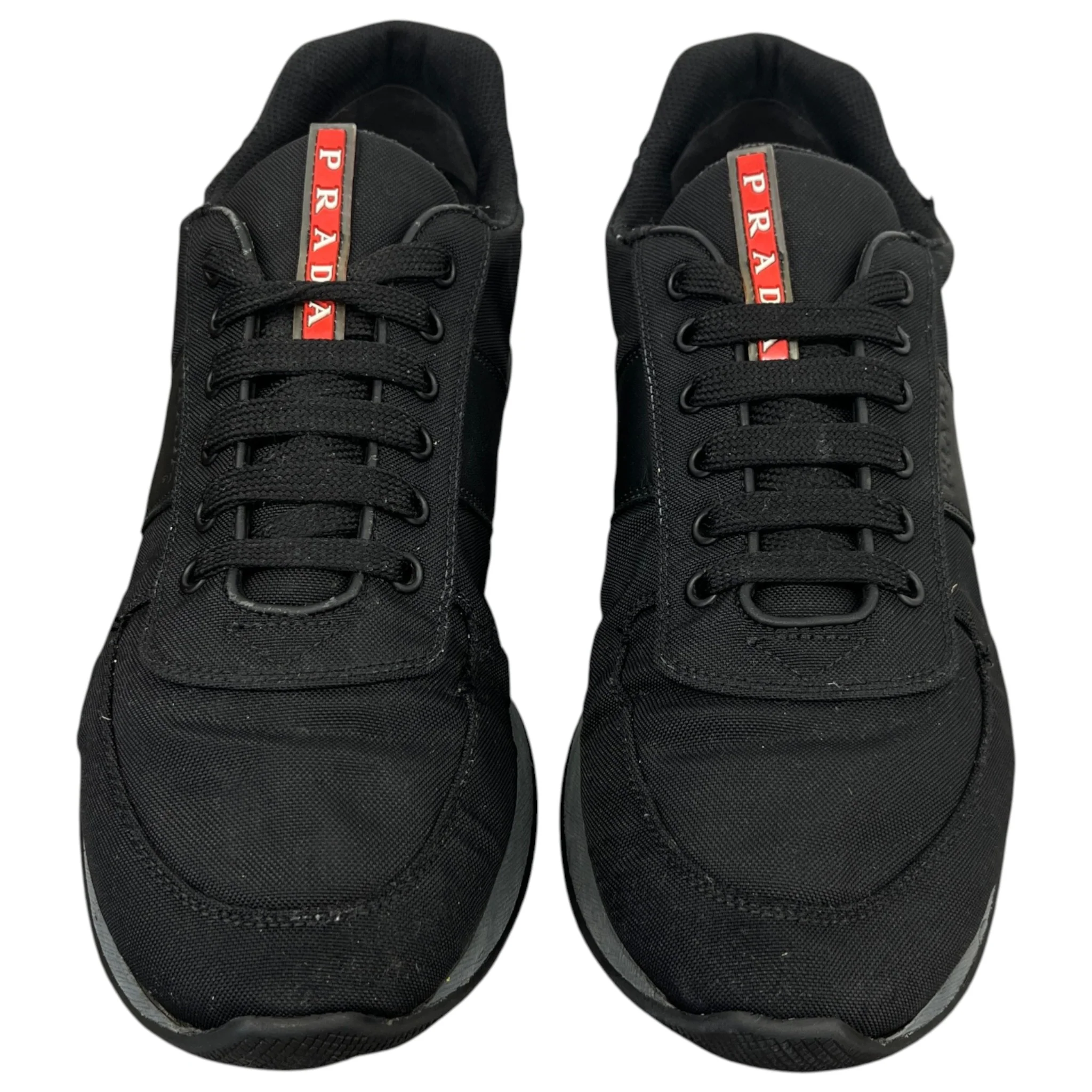 Men's Runner Low Trainers Black Size EU 44 / UK 10 - Image 6