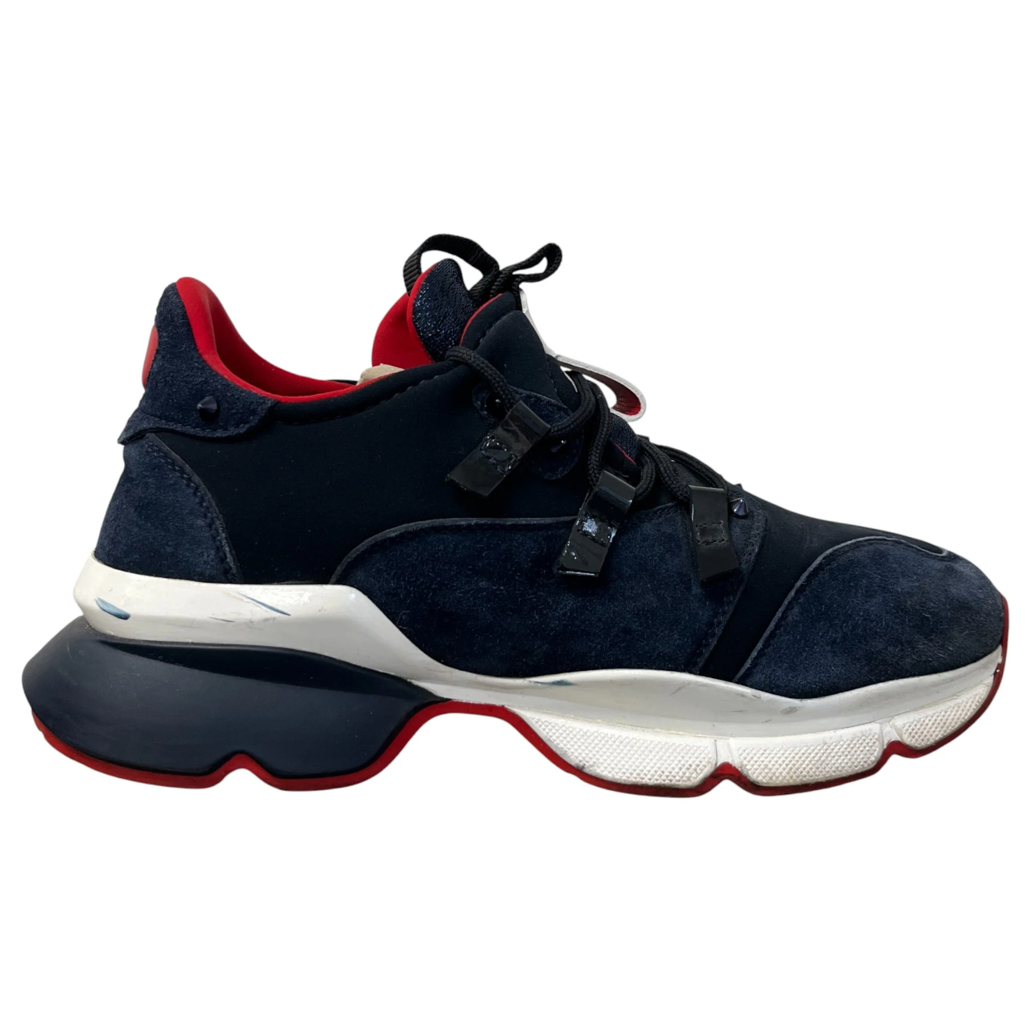 Men's Runner Low Trainers Blue Size EU 41 / UK 7 - Image 4