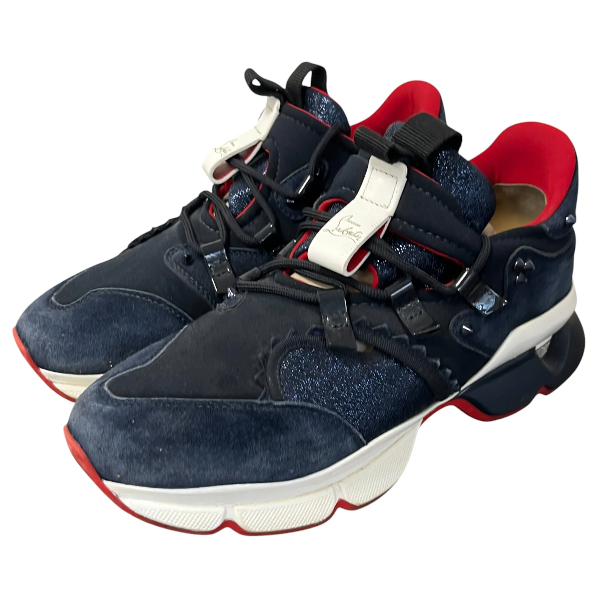 Men's Runner Low Trainers Blue Size EU 41 / UK 7 - Image 9