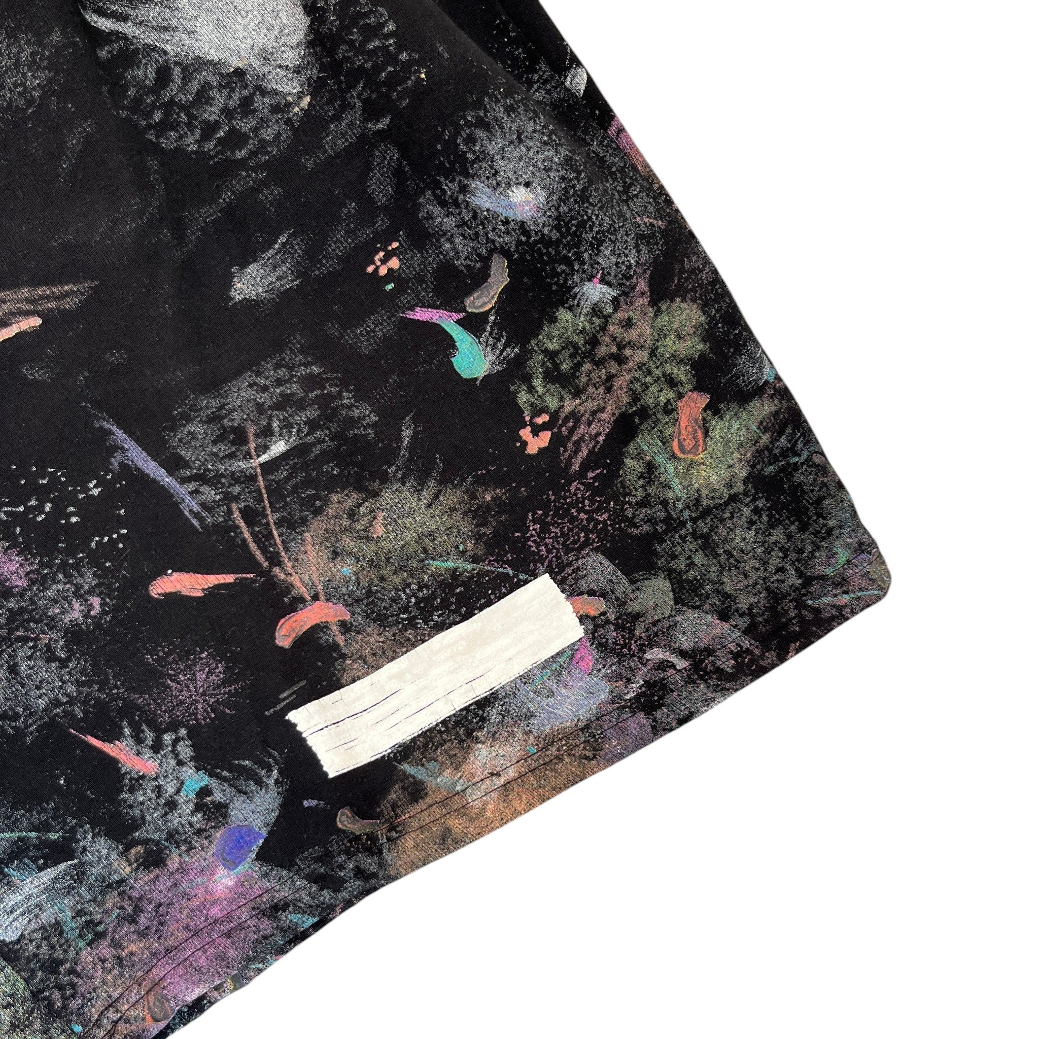 Men's Seeing Things Shorts Black Size S - Image 5