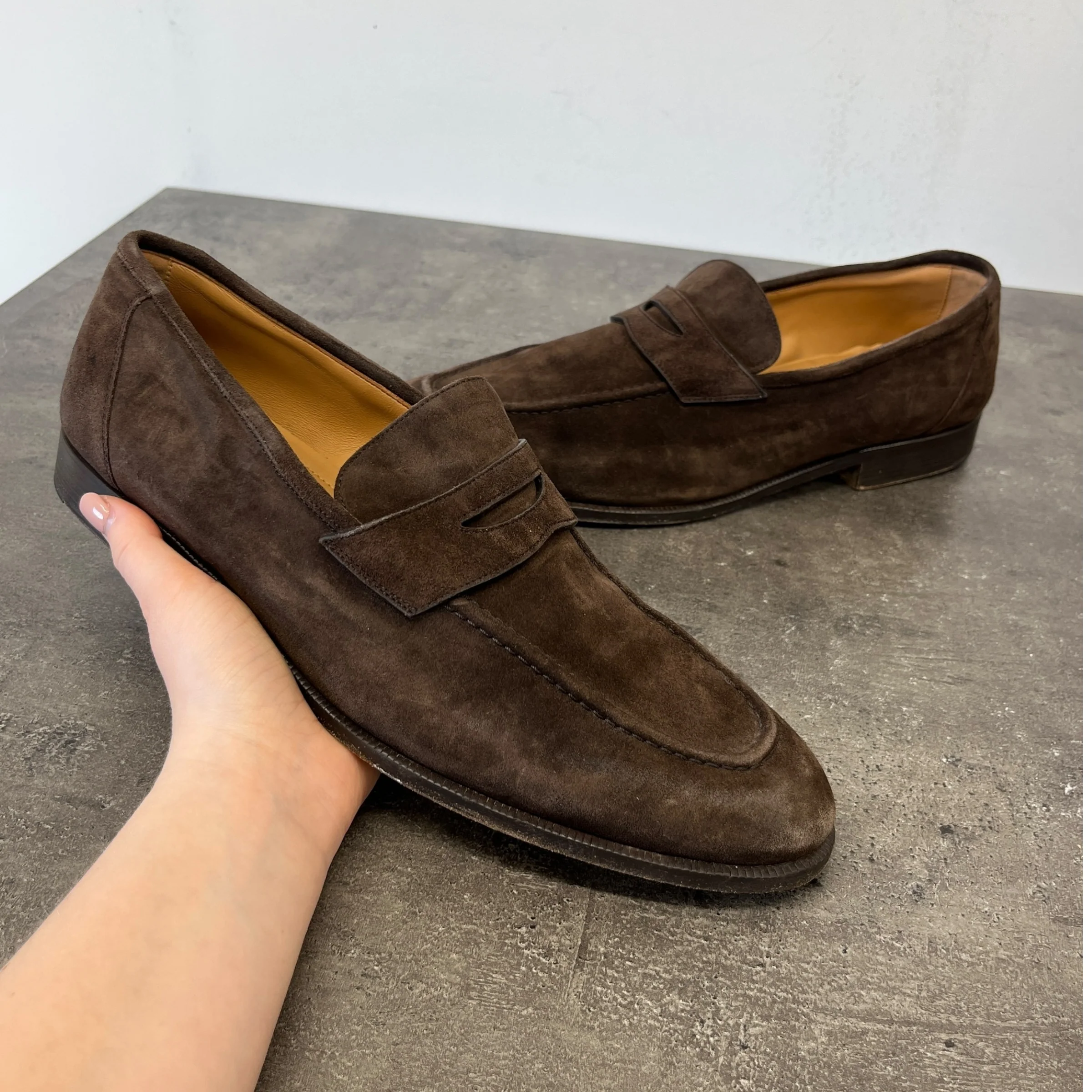 Men's Sergio Loafers Brown Size EU 44 / UK 10 - Image 13