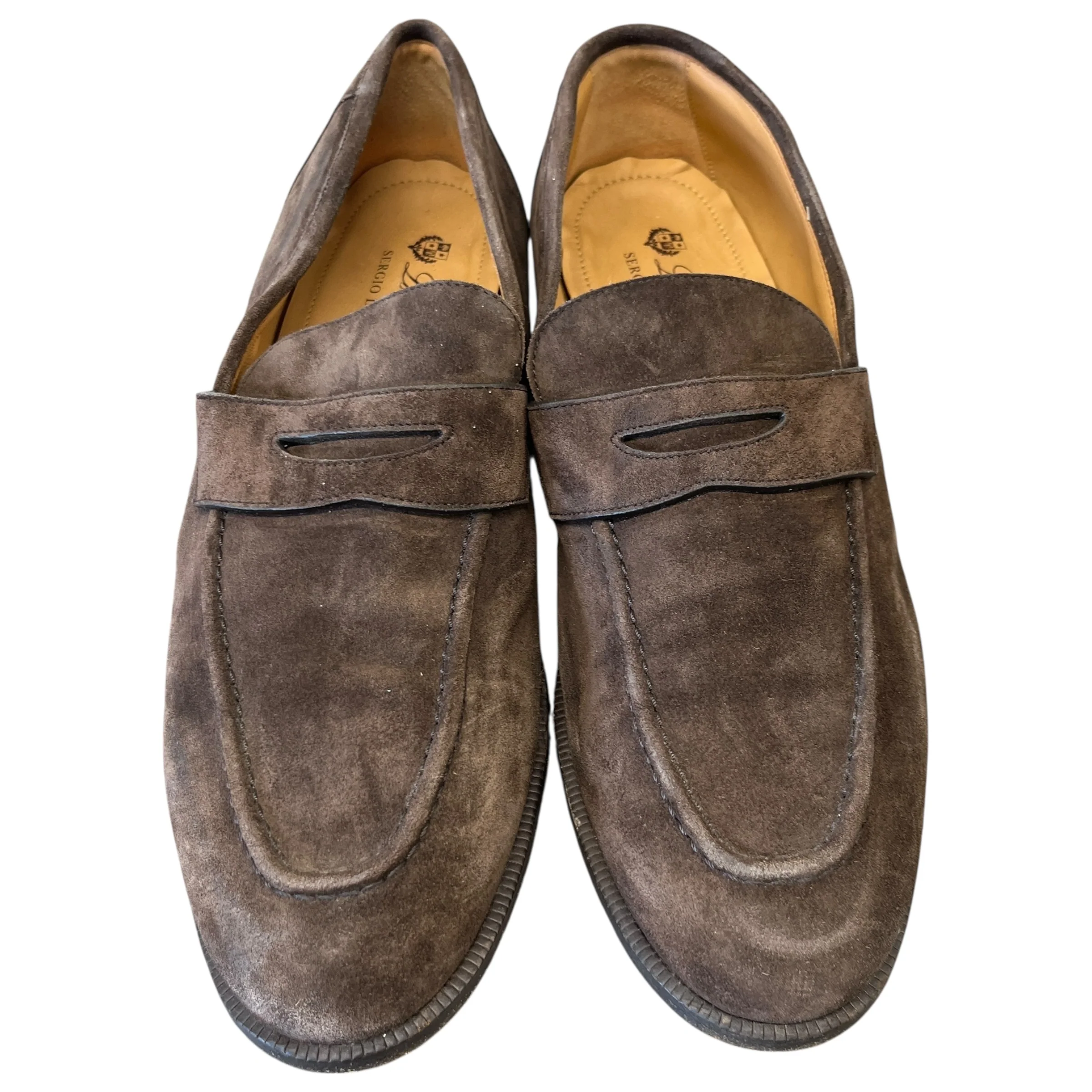 Men's Sergio Loafers Brown Size EU 44 / UK 10 - Image 6