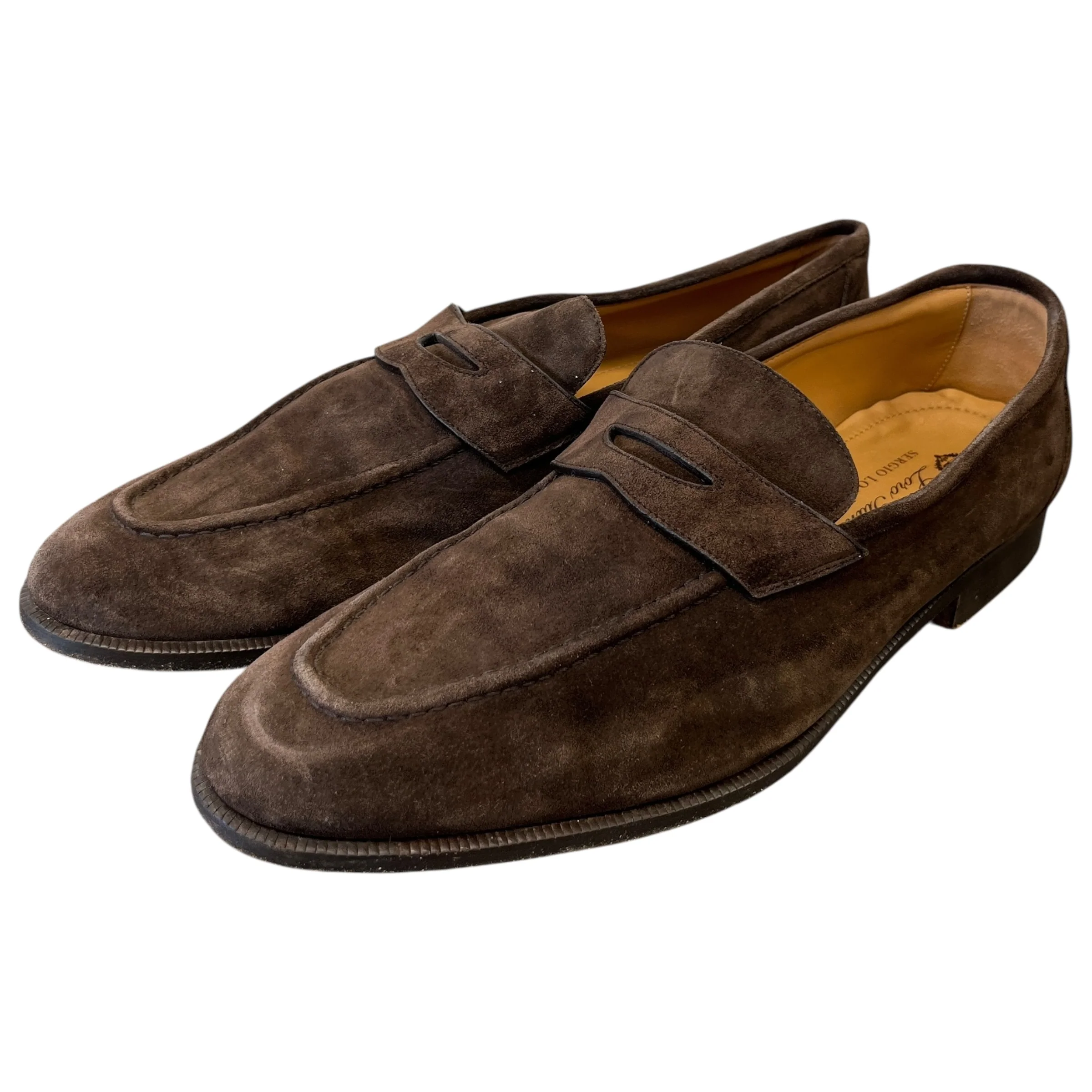Men's Sergio Loafers Brown Size EU 44 / UK 10 - Image 9
