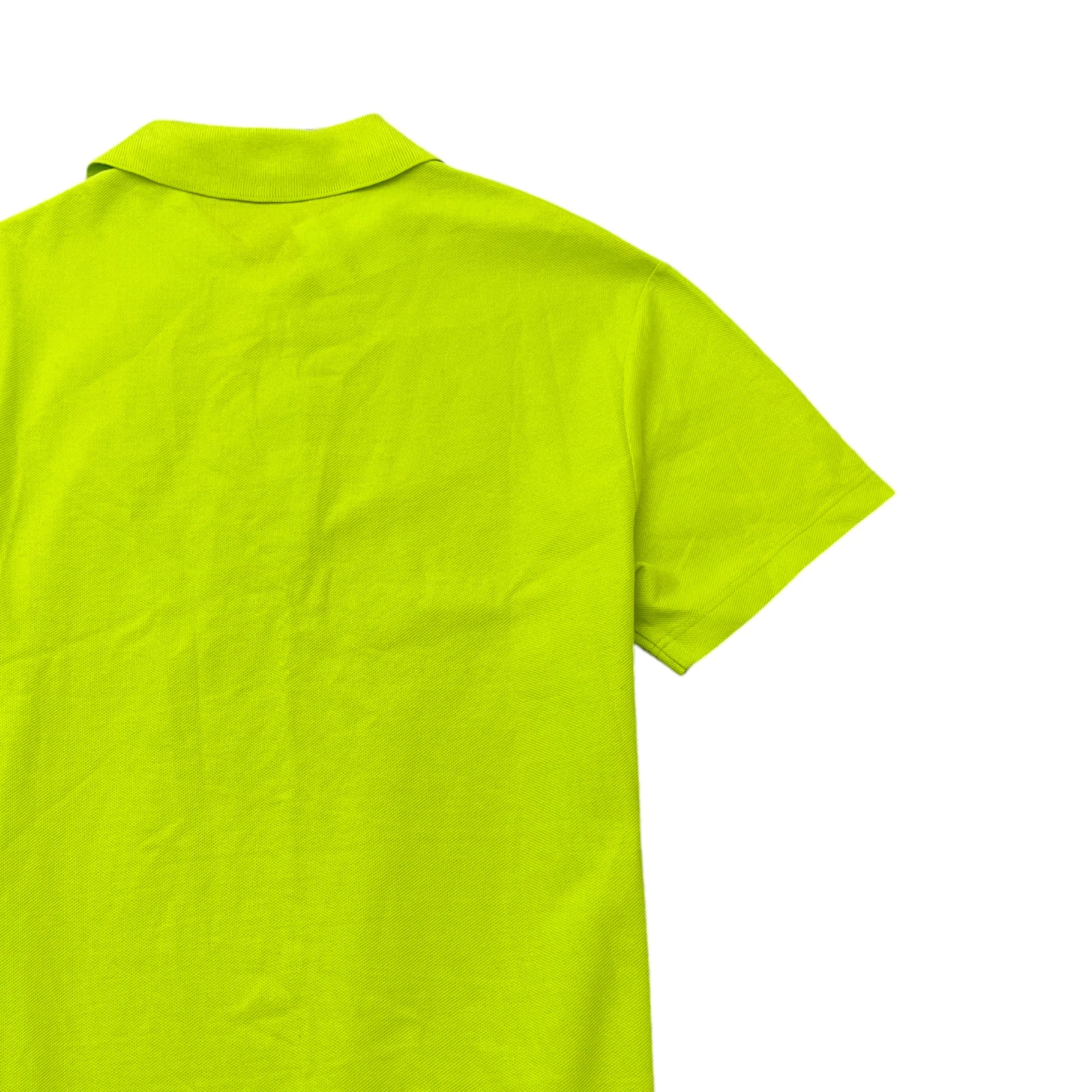 Men's Signature Embroidered Polo Shirt Green Size S - Image 4