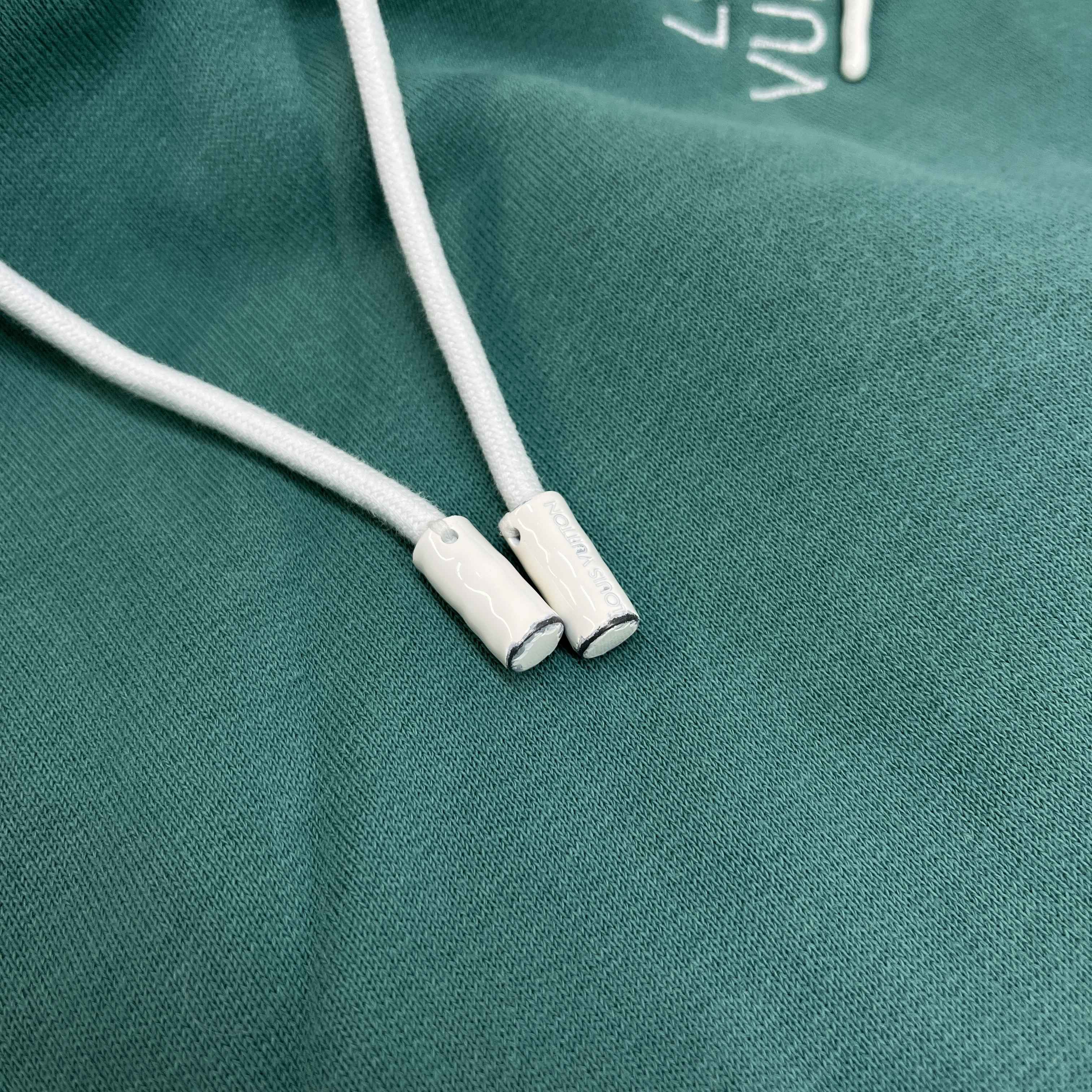 Men's Signature Logo Hoodie Green Size S - Image 9