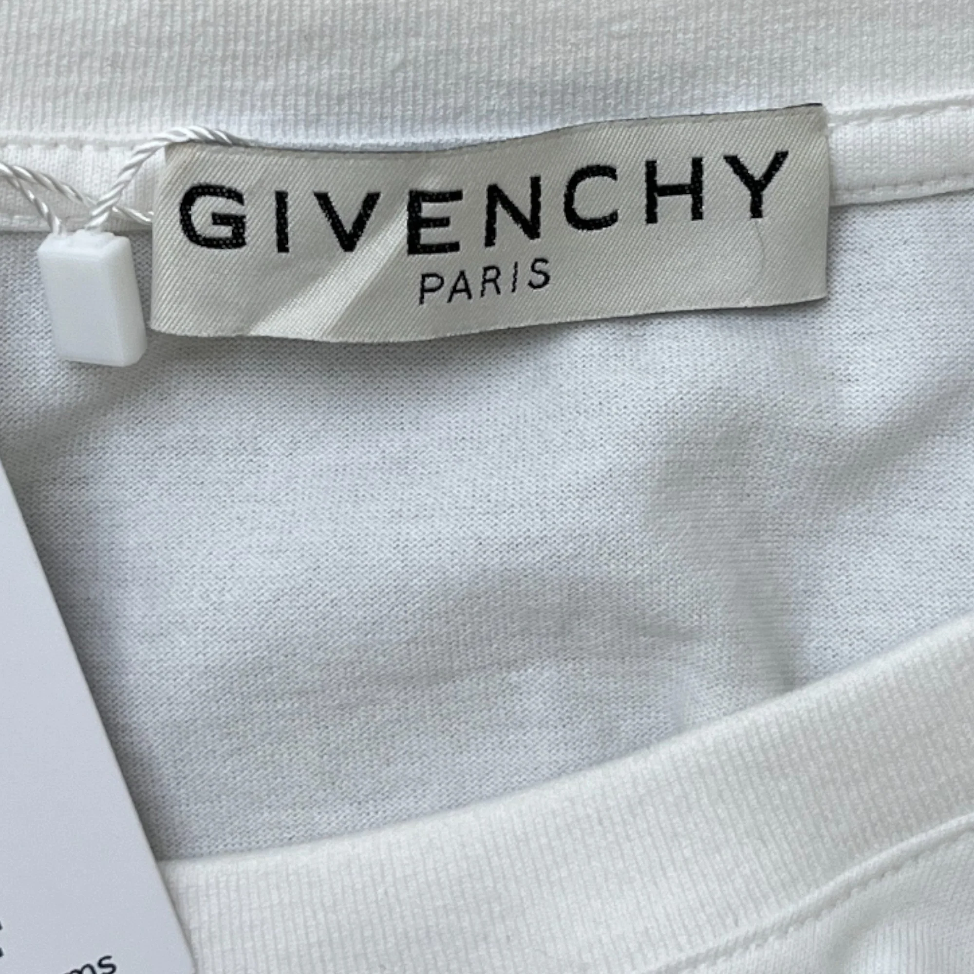 Men's Signature Logo T-Shirt White Size L - Image 7