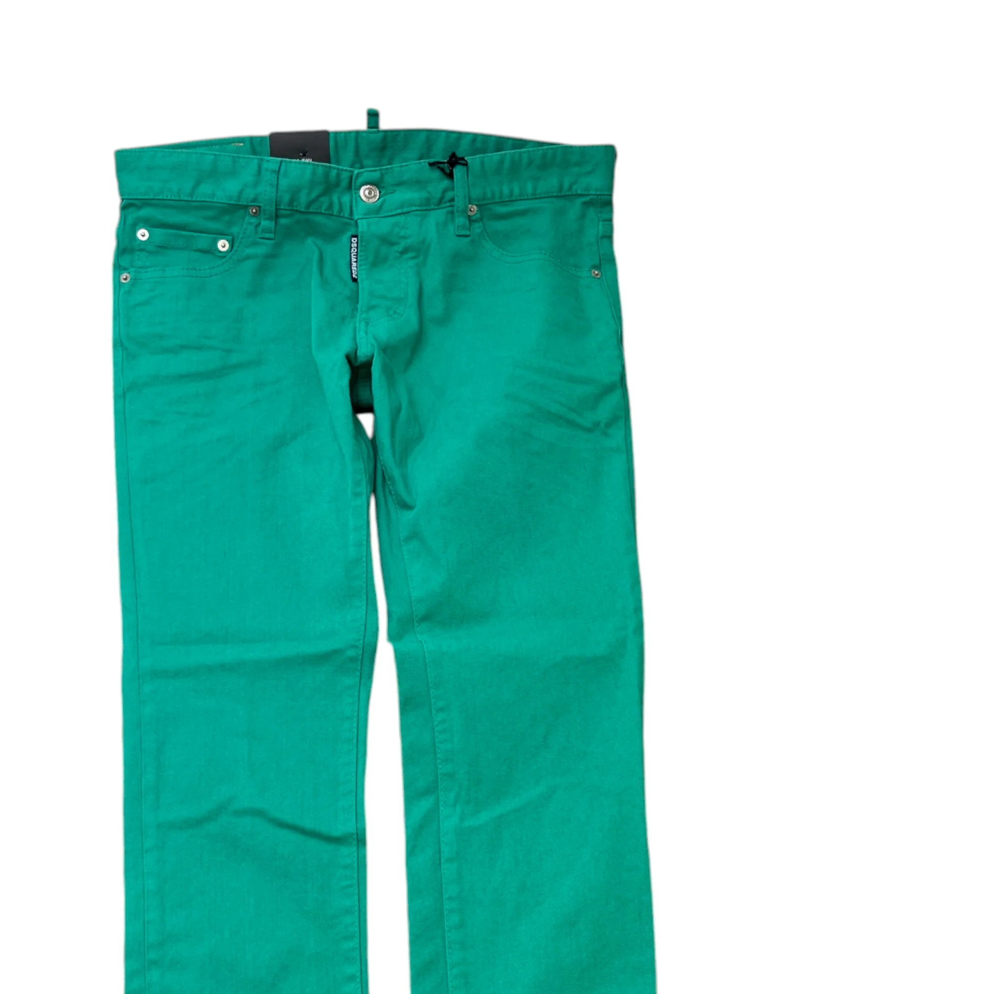Men's Slim Jeans Green Size IT 48 / UK 32 - Image 3