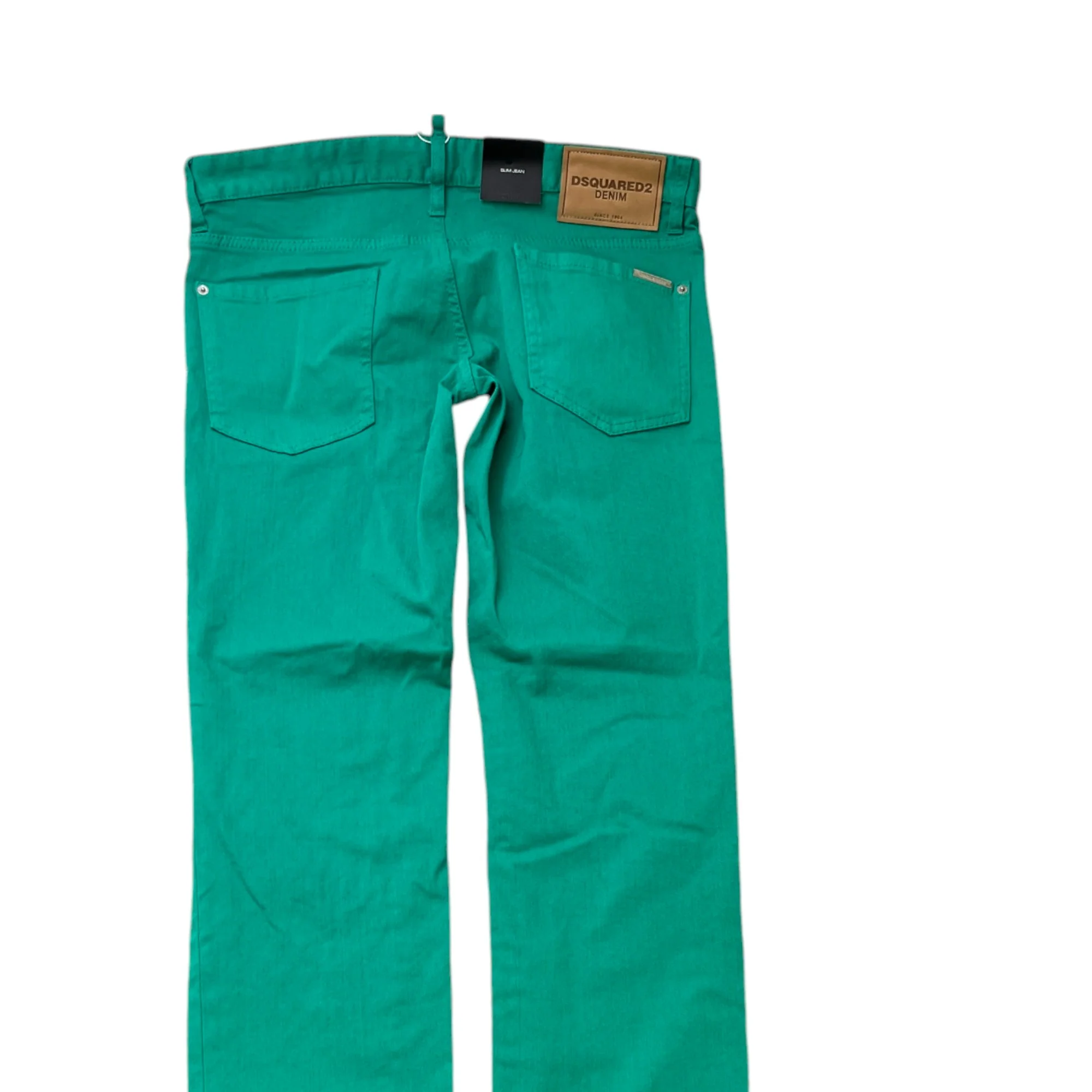 Men's Slim Jeans Green Size IT 48 / UK 32 - Image 4