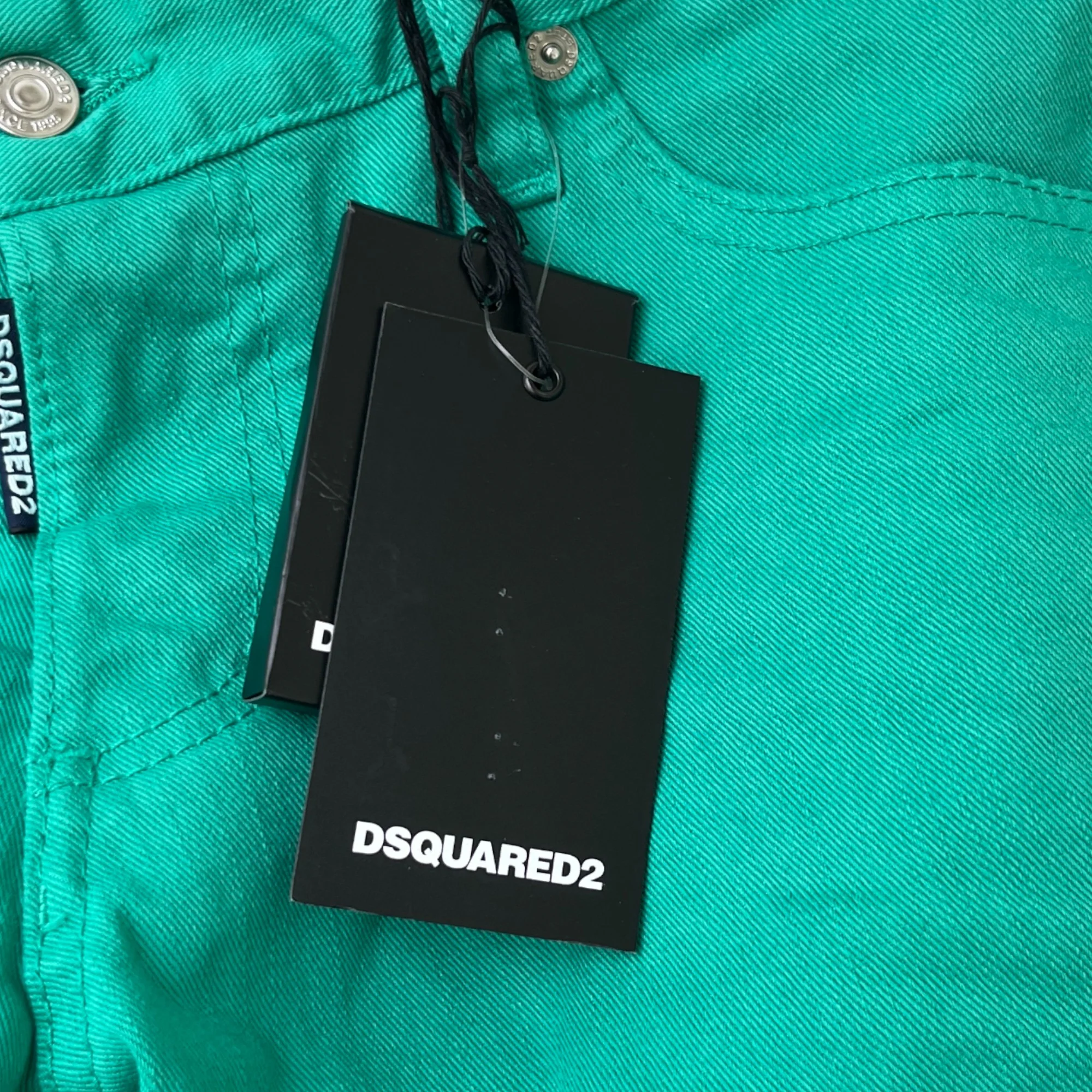 Men's Slim Jeans Green Size IT 48 / UK 32 - Image 8