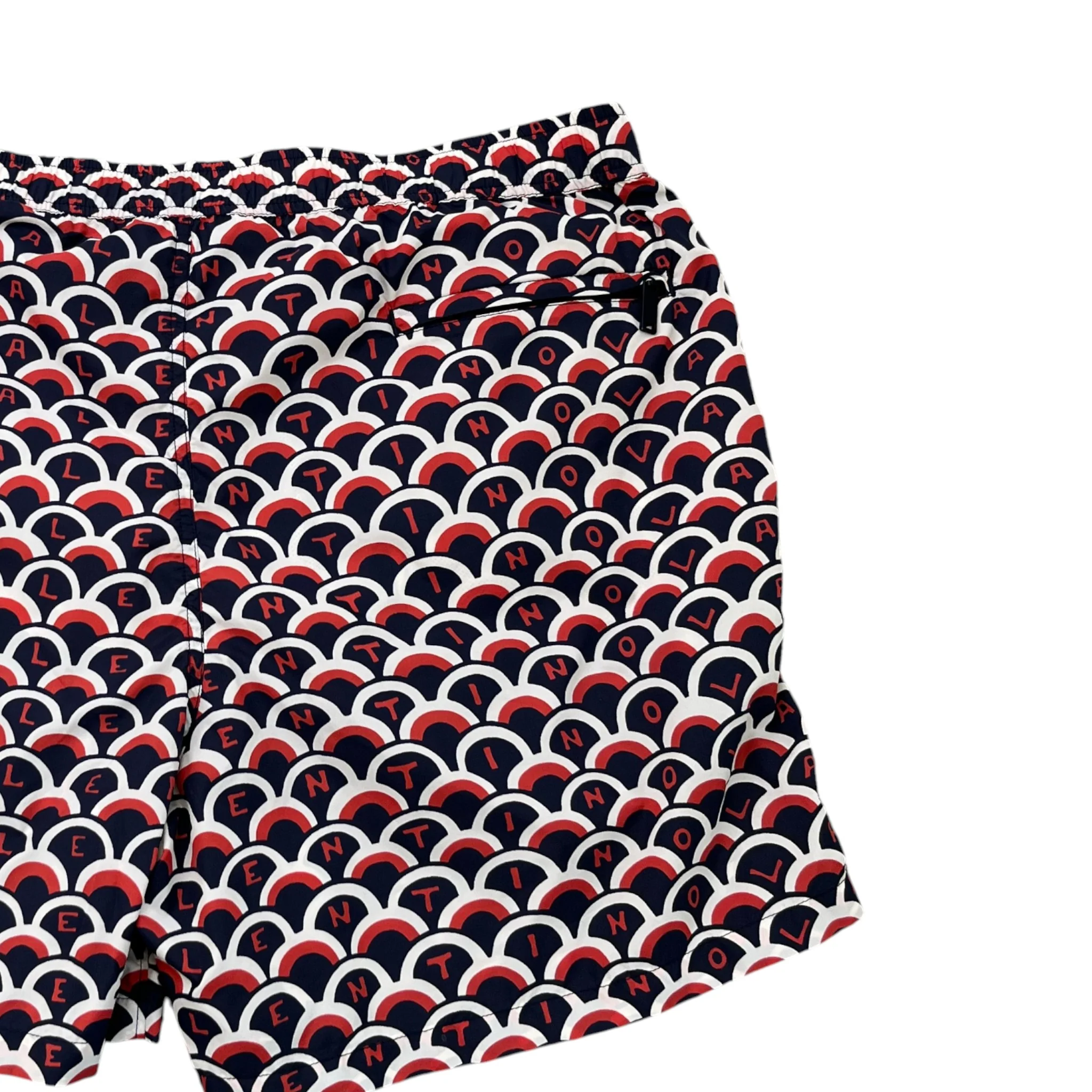 Men's Spa Scale Print Swim Shorts Navy Size W32 / IT 48 - Image 4