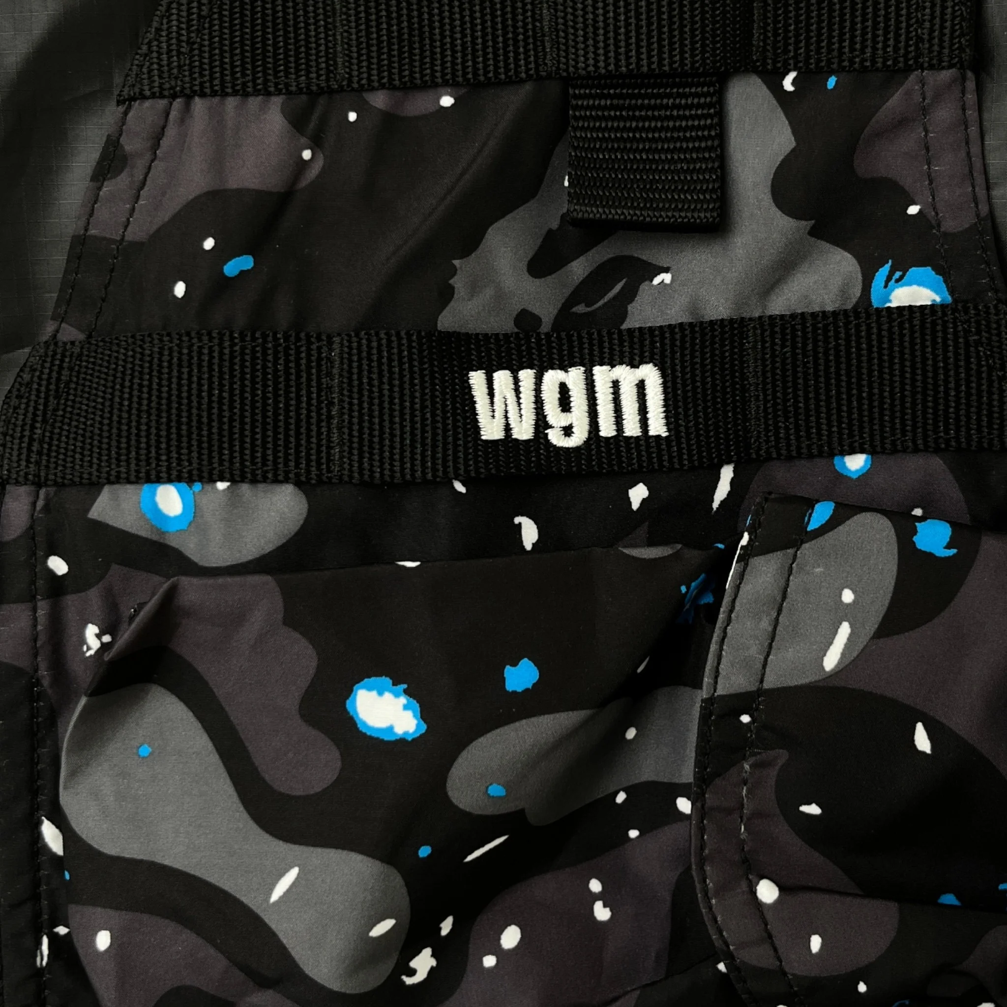 Men's Space Camo Military Vest Black Size S - Image 5