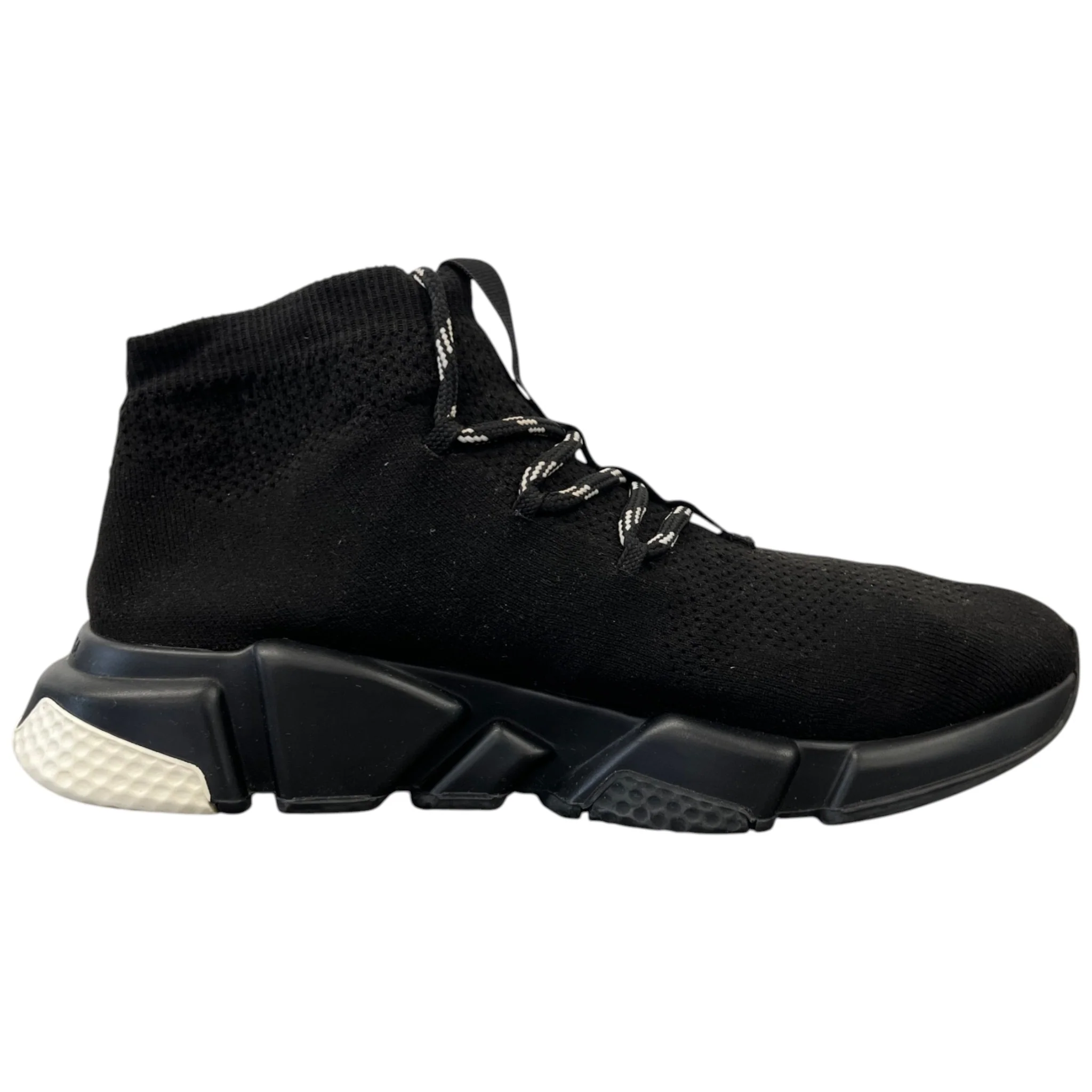 Men's Speed Lace High Trainers Black Size EU 41 / UK 7 - Image 4