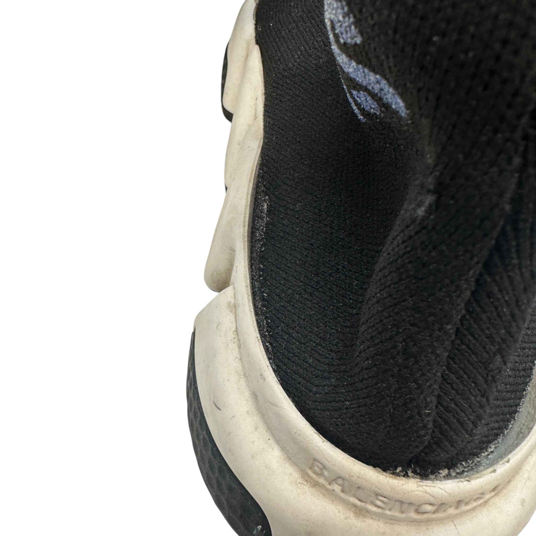 Men's Speed Sock High Trainers Black Size EU 40 / UK 6 - Image 15