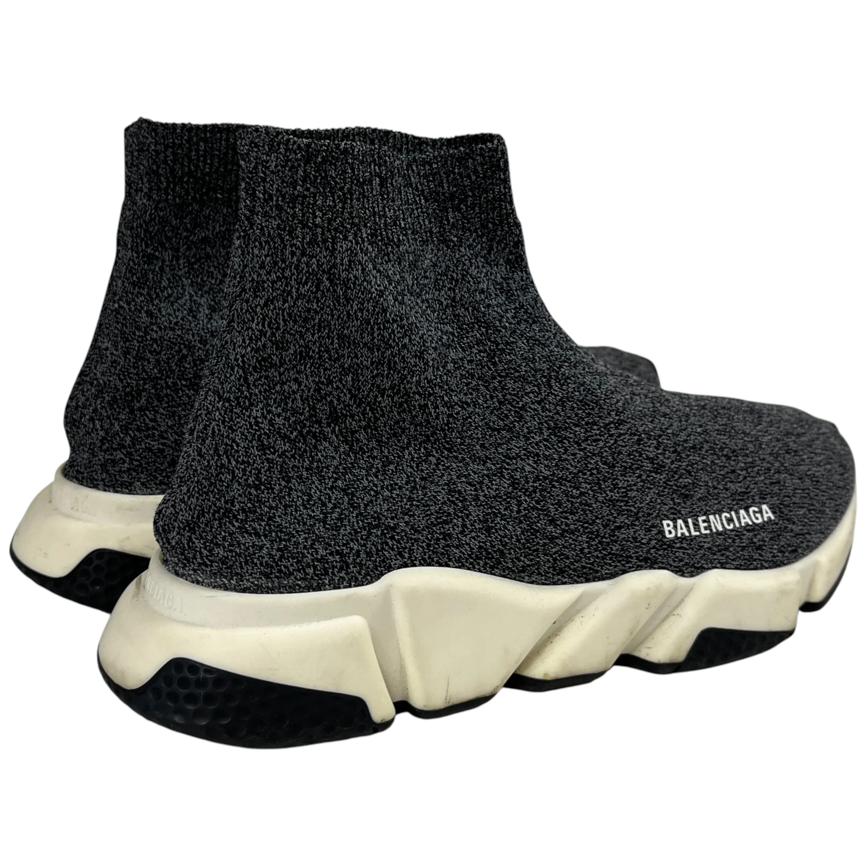 Men's Speed Sock High Trainers Grey Size EU 44 / UK 10 - Image 9