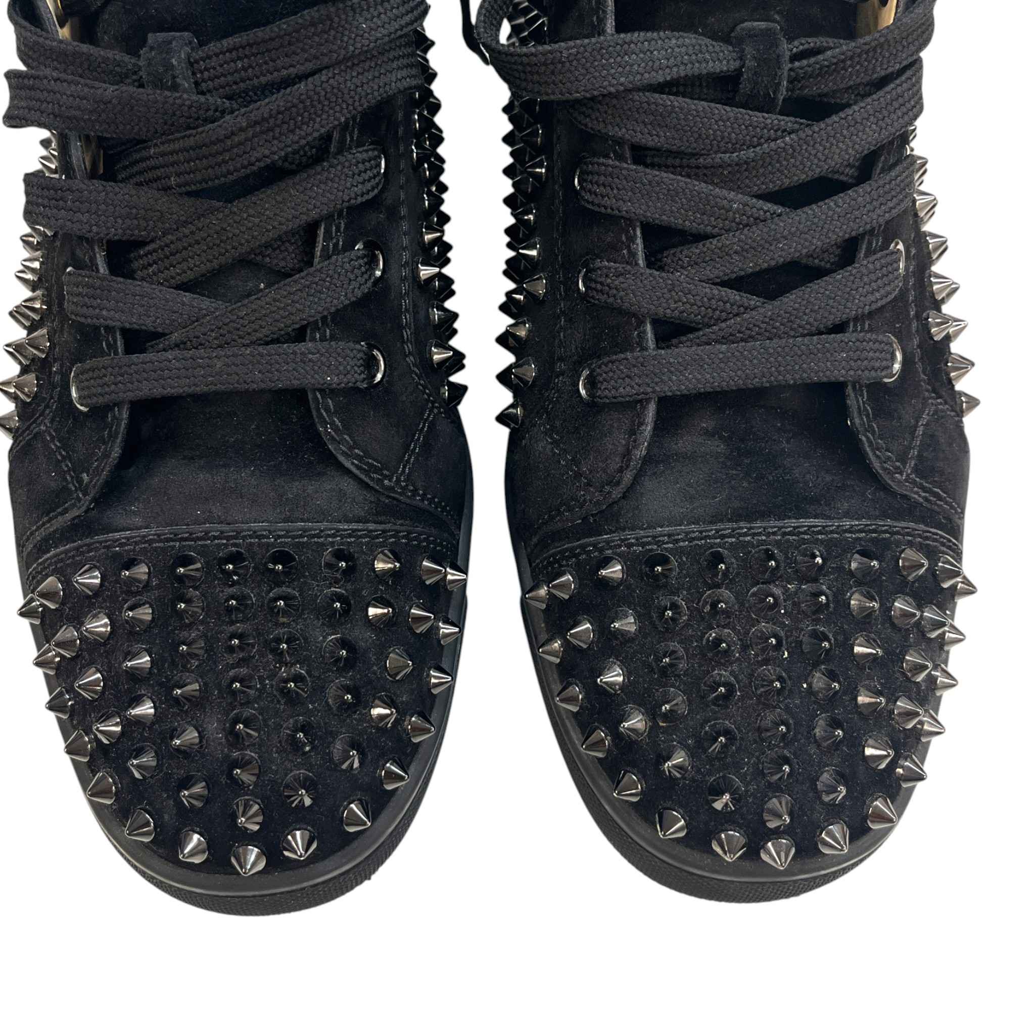Men's Spikes High Trainers Black Size EU 40 / UK 6 - Image 13