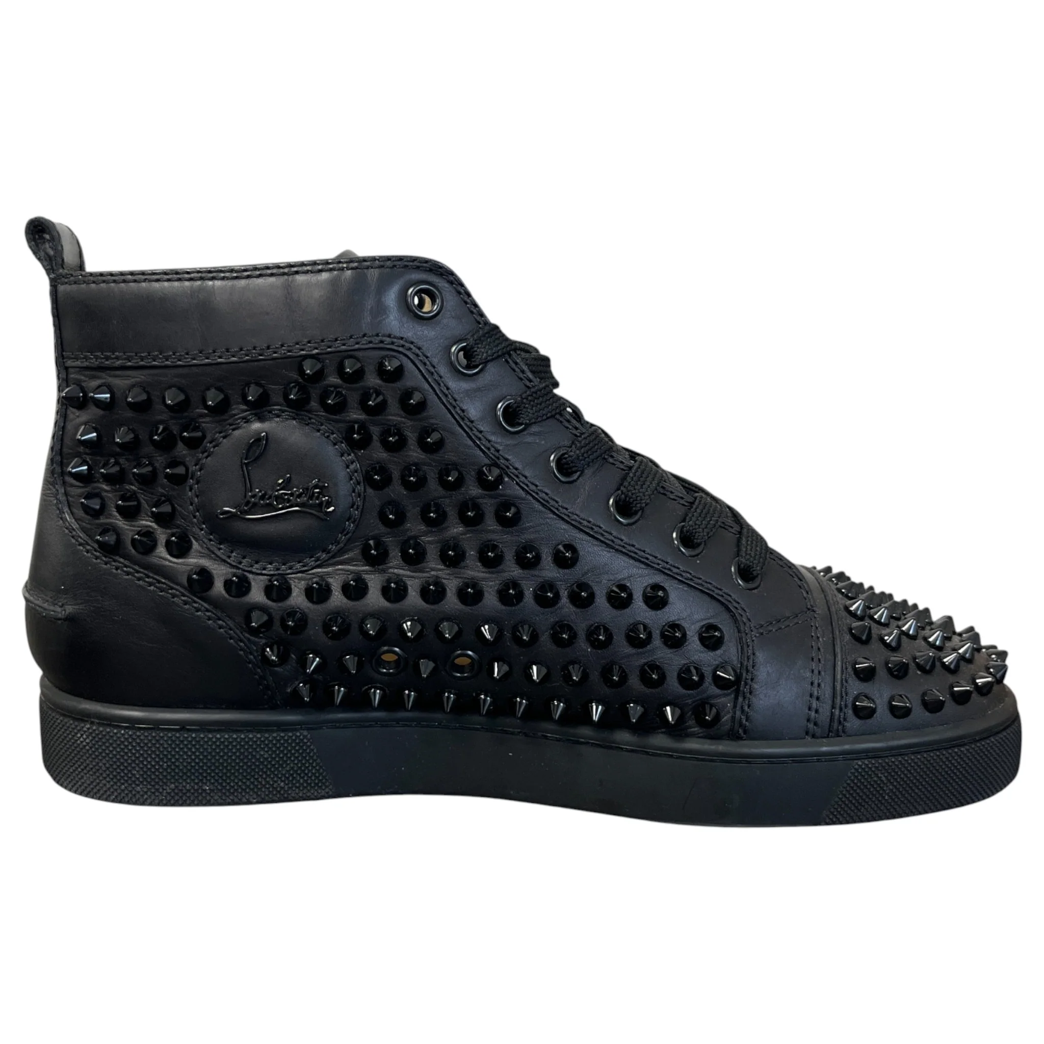 Men's Spikes High Trainers Black Size EU 40 / UK 6 - Image 4