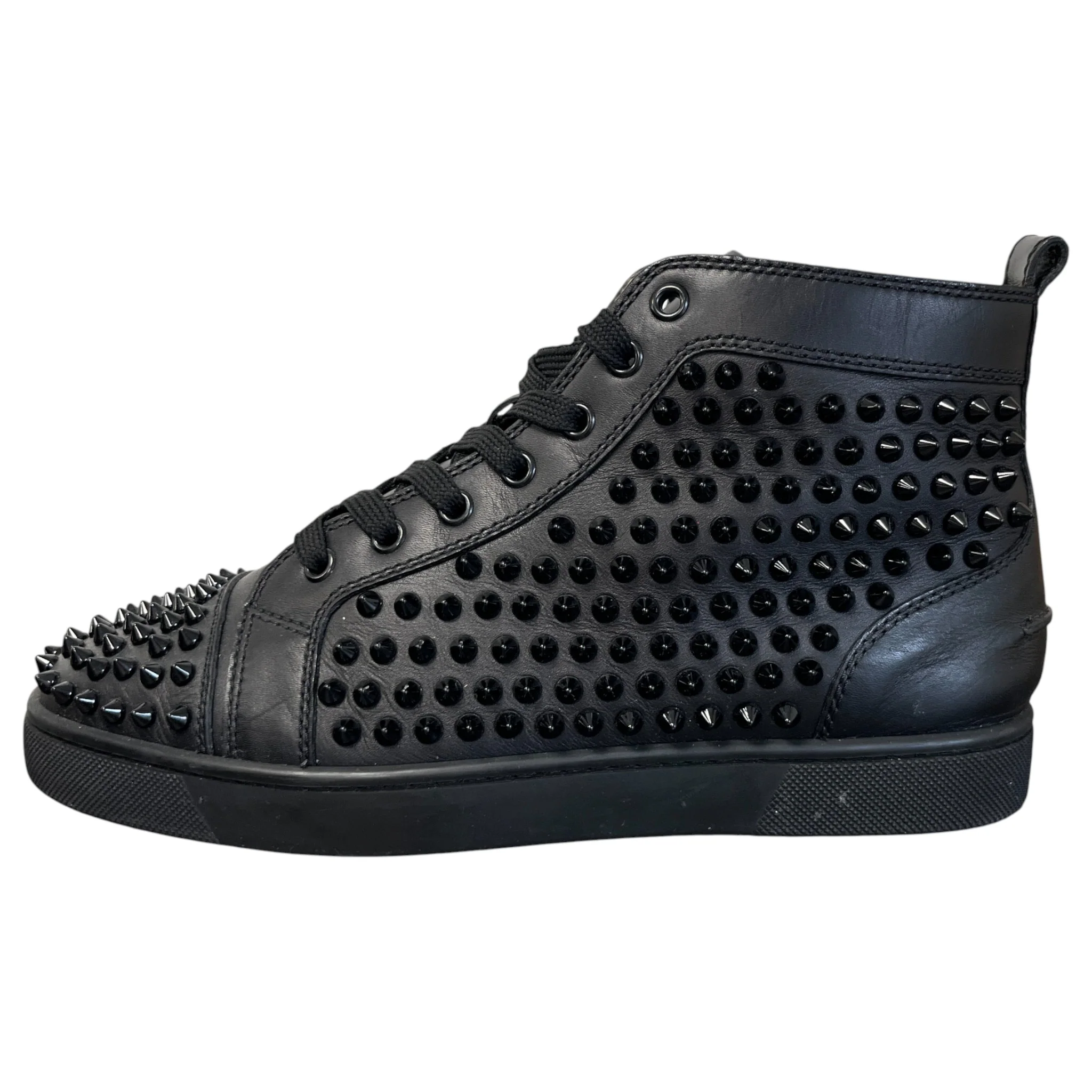 Men's Spikes High Trainers Black Size EU 40 / UK 6 - Image 5