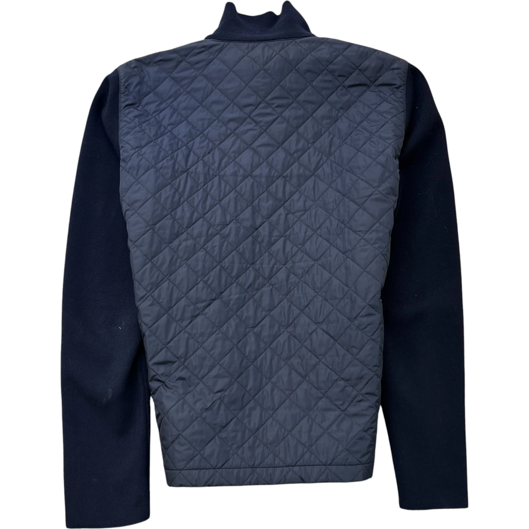 Men's Sport Quilted Jacket Navy Size IT 52 / XL - Image 2