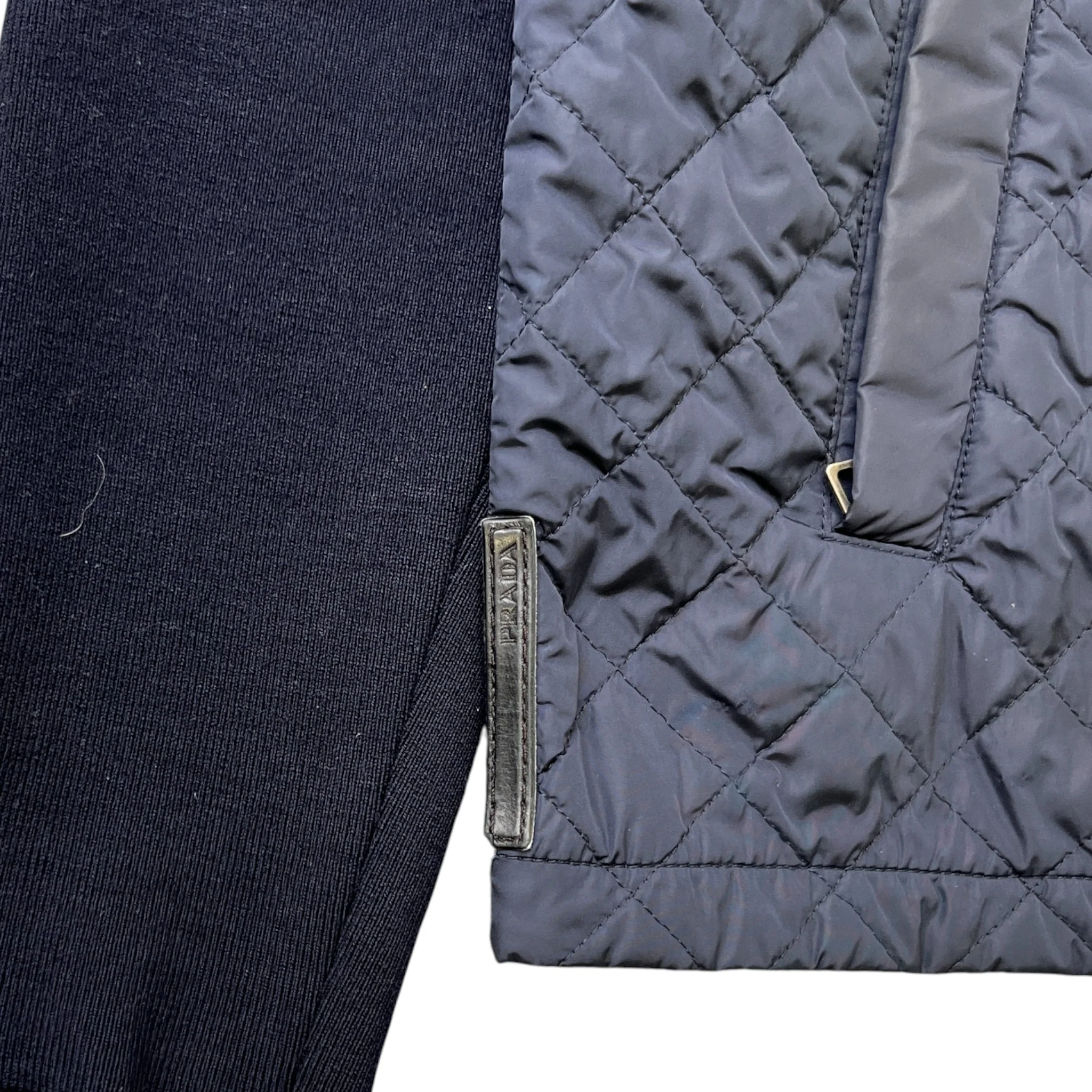 Men's Sport Quilted Jacket Navy Size IT 52 / XL - Image 5