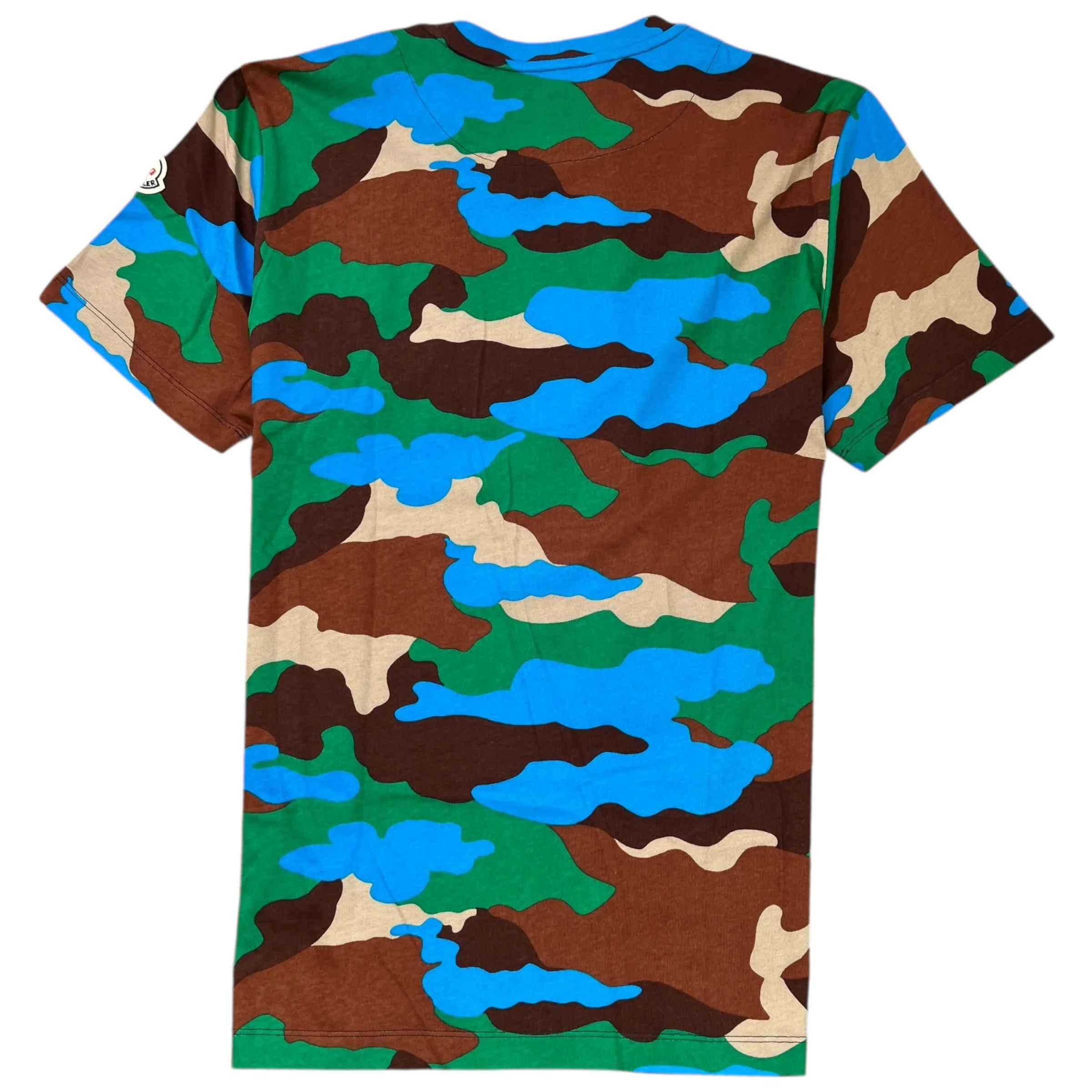 Men's Ss Camouflage T-Shirt Navy Size S - Image 2