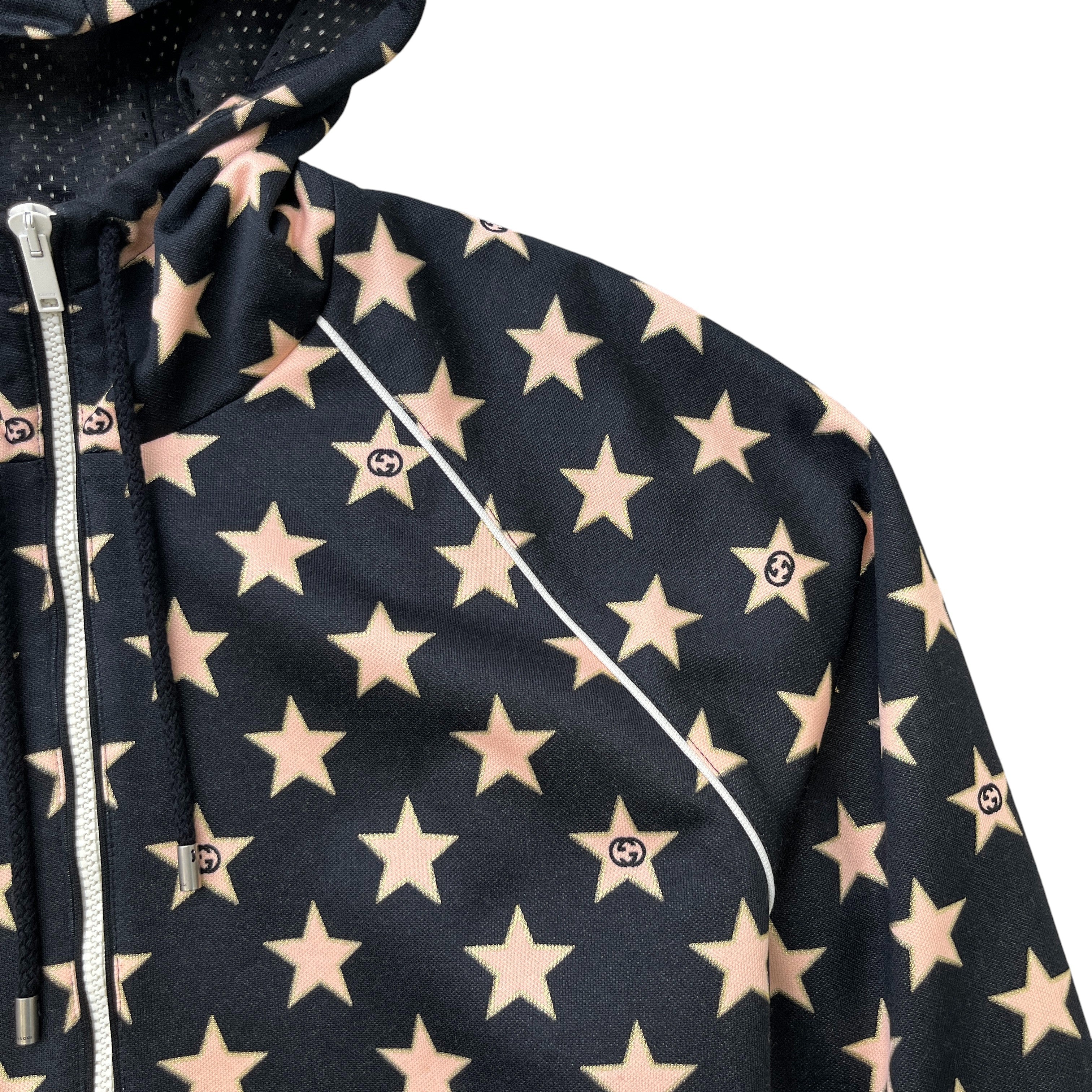 Men's Star Logo Jacket Black Size L - Image 5