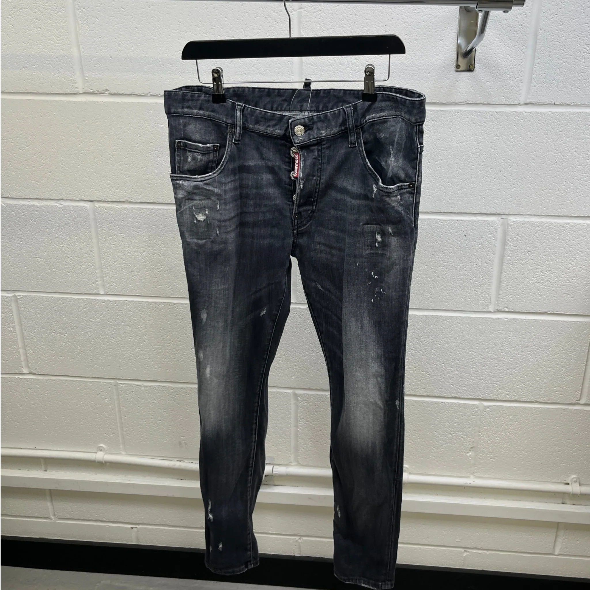 Men's Super Twinky Jeans Grey Size IT 50 / UK 34 - Image 8