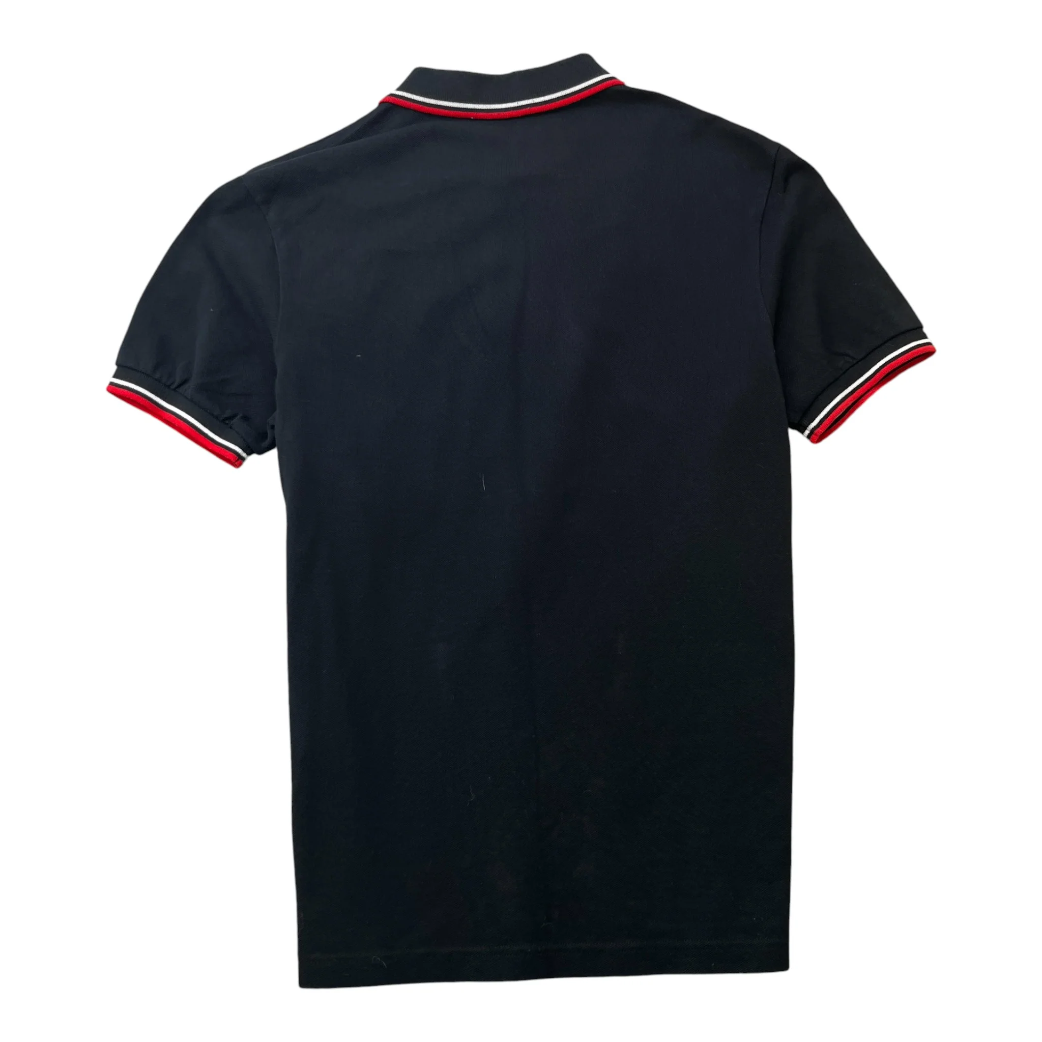 Men's Tab Logo Polo Shirt Black Size M - Image 2