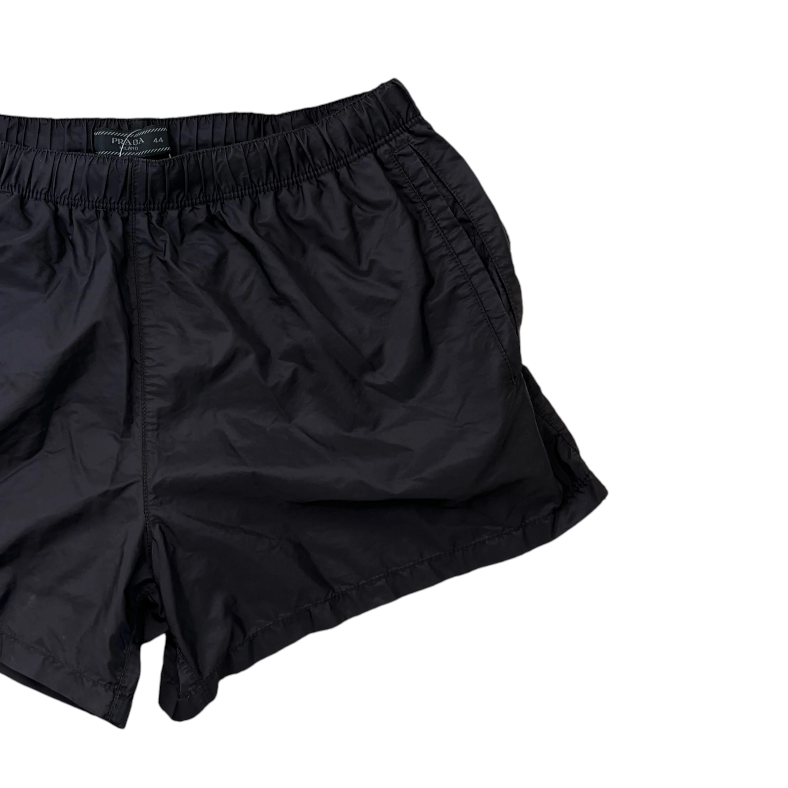 Men's Tab Logo Swim Shorts Black Size W28 / IT 44 - Image 3