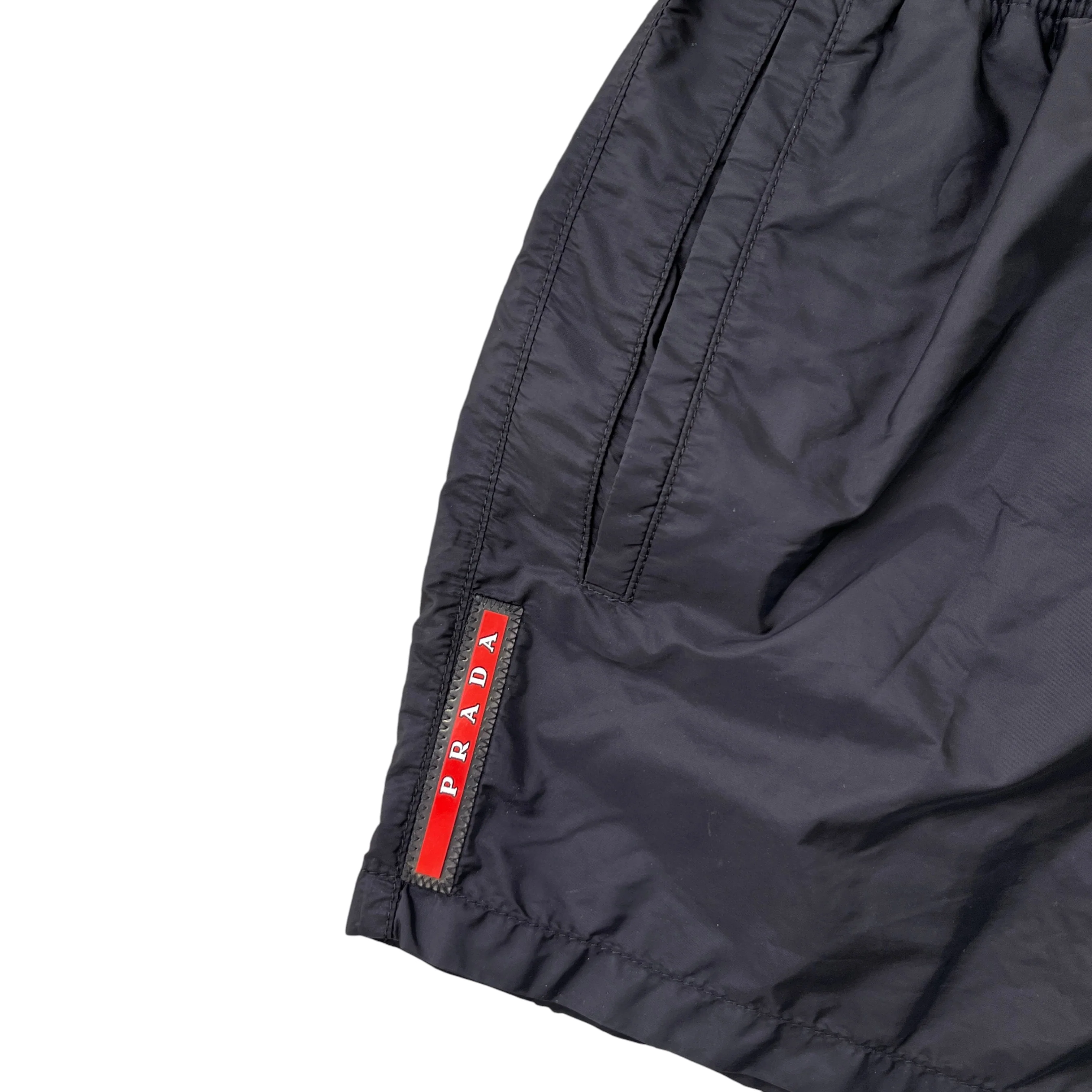 Men's Tab Logo Swim Shorts Black Size W28 / IT 44 - Image 5