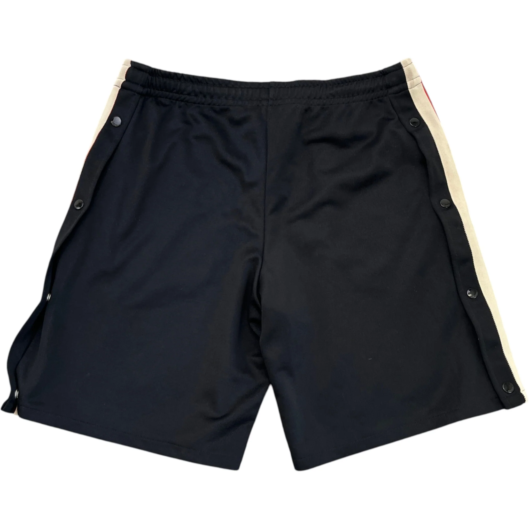 Men's Tape Logo Shorts Black Size M - Image 2