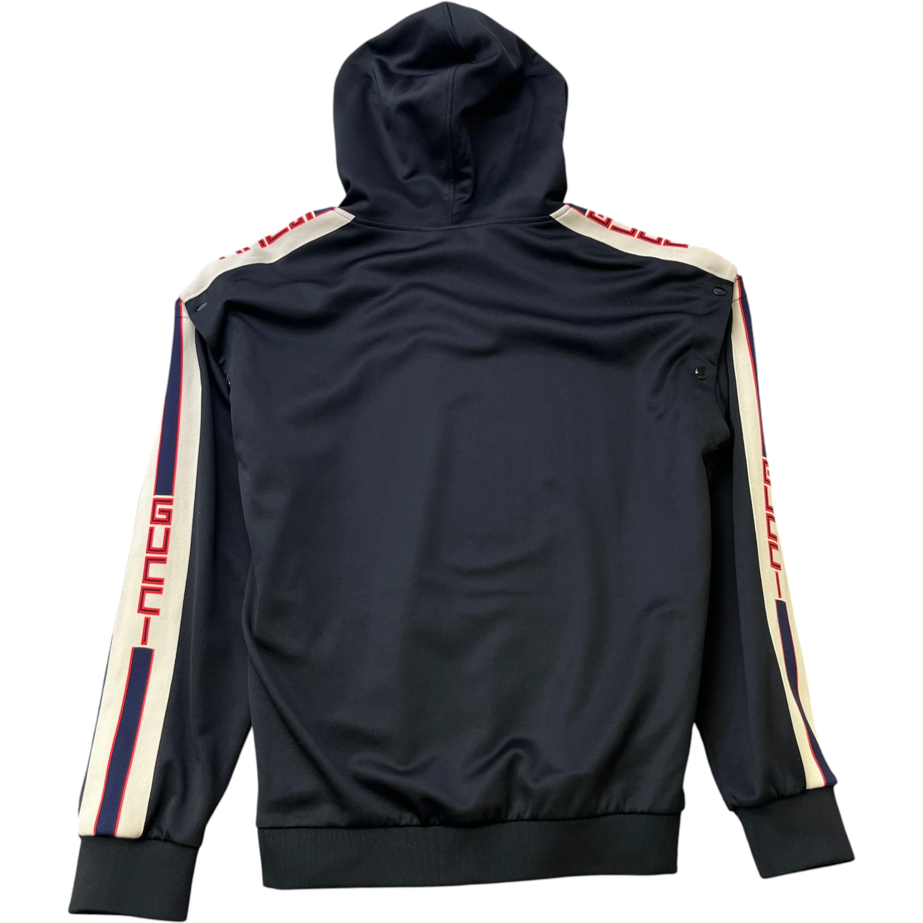 Men's Technical Jersey Detachable Sleeves Top Black Size L - Image 2