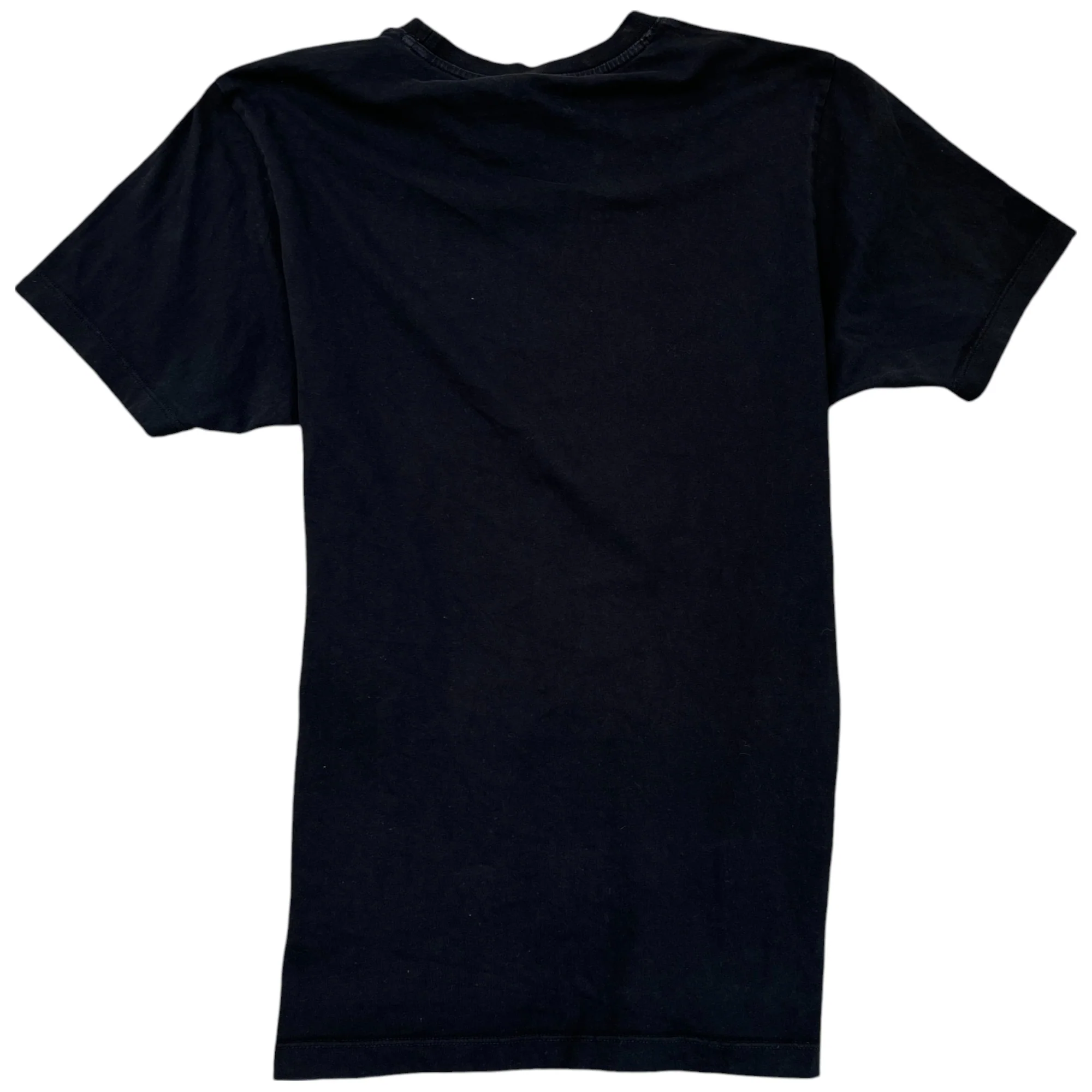 Men's Tiger Logo Print T-Shirt Black Size S - Image 2